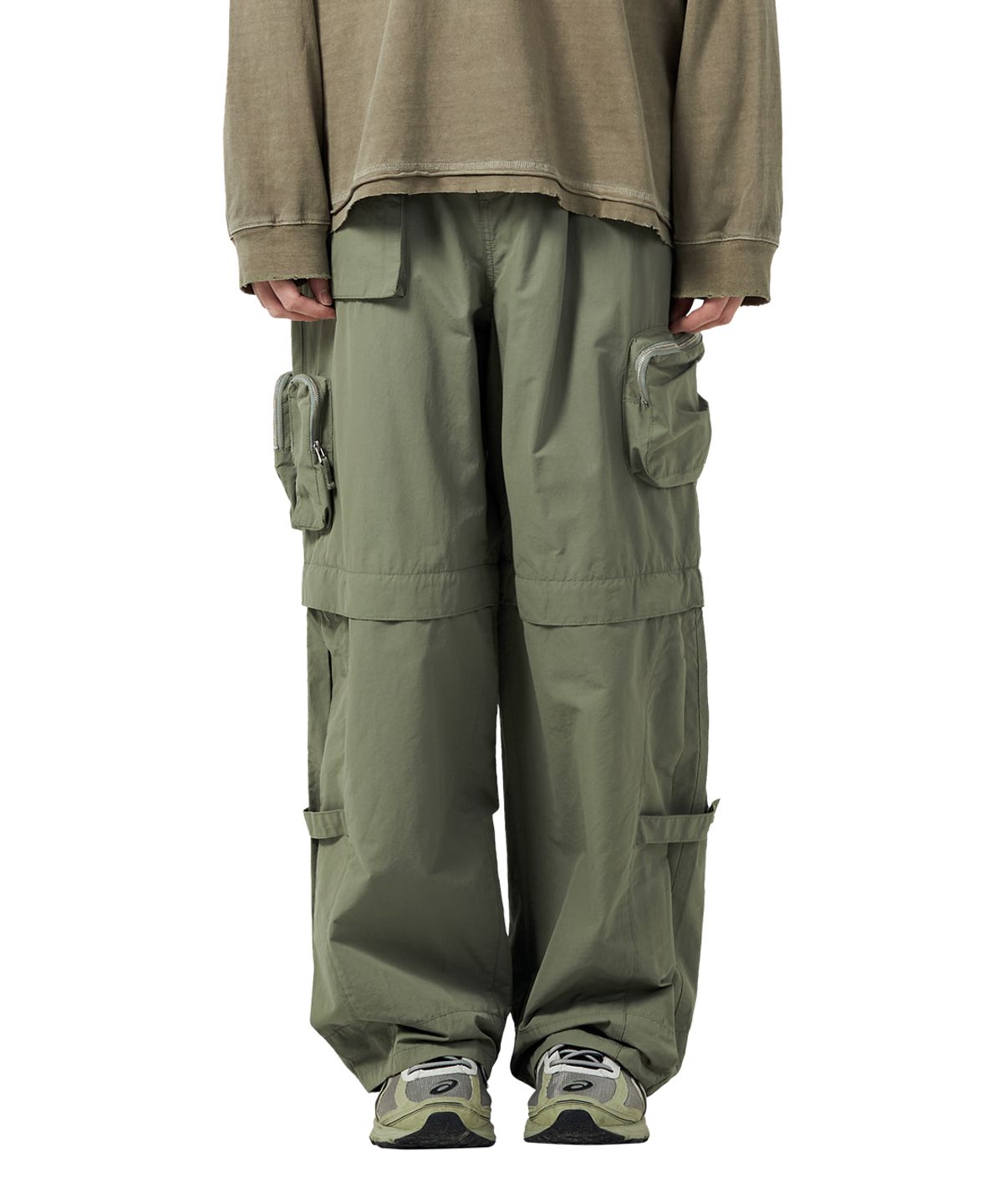 빅유니온(BIG UNION) TWOWAY POCKET PANTS (CN) / KHAKI