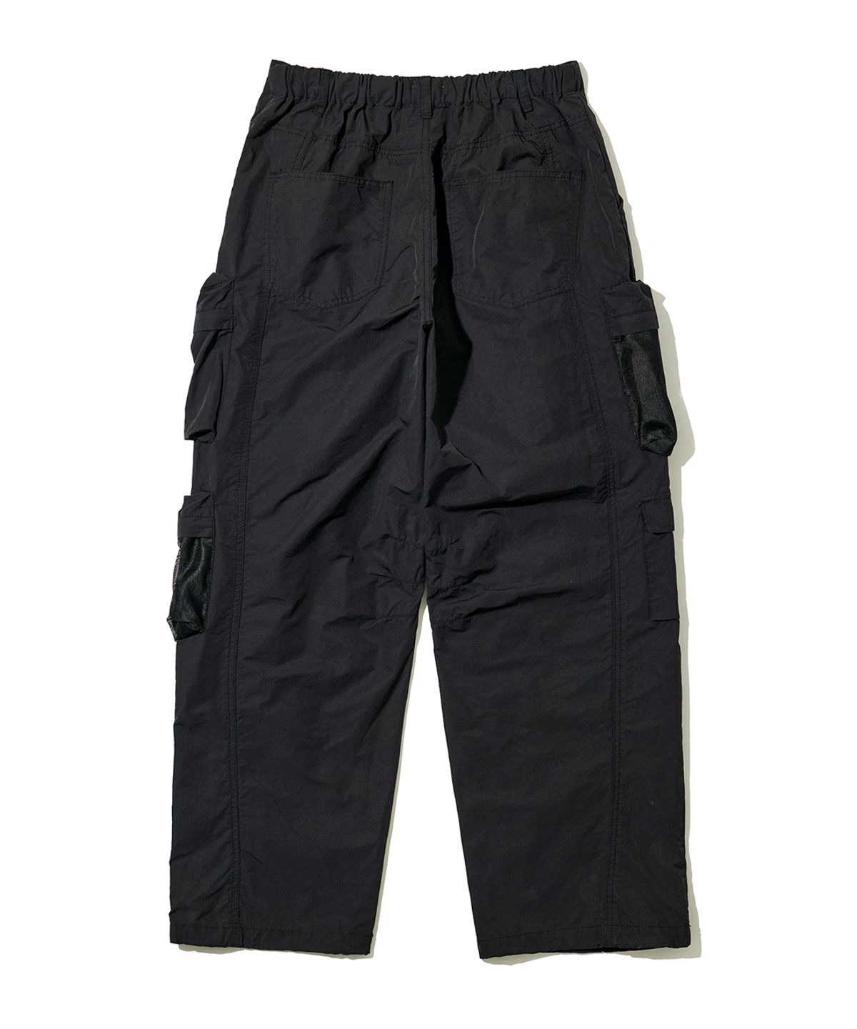 빅유니온(BIG UNION) MESH CARGO PANTS / BLACK