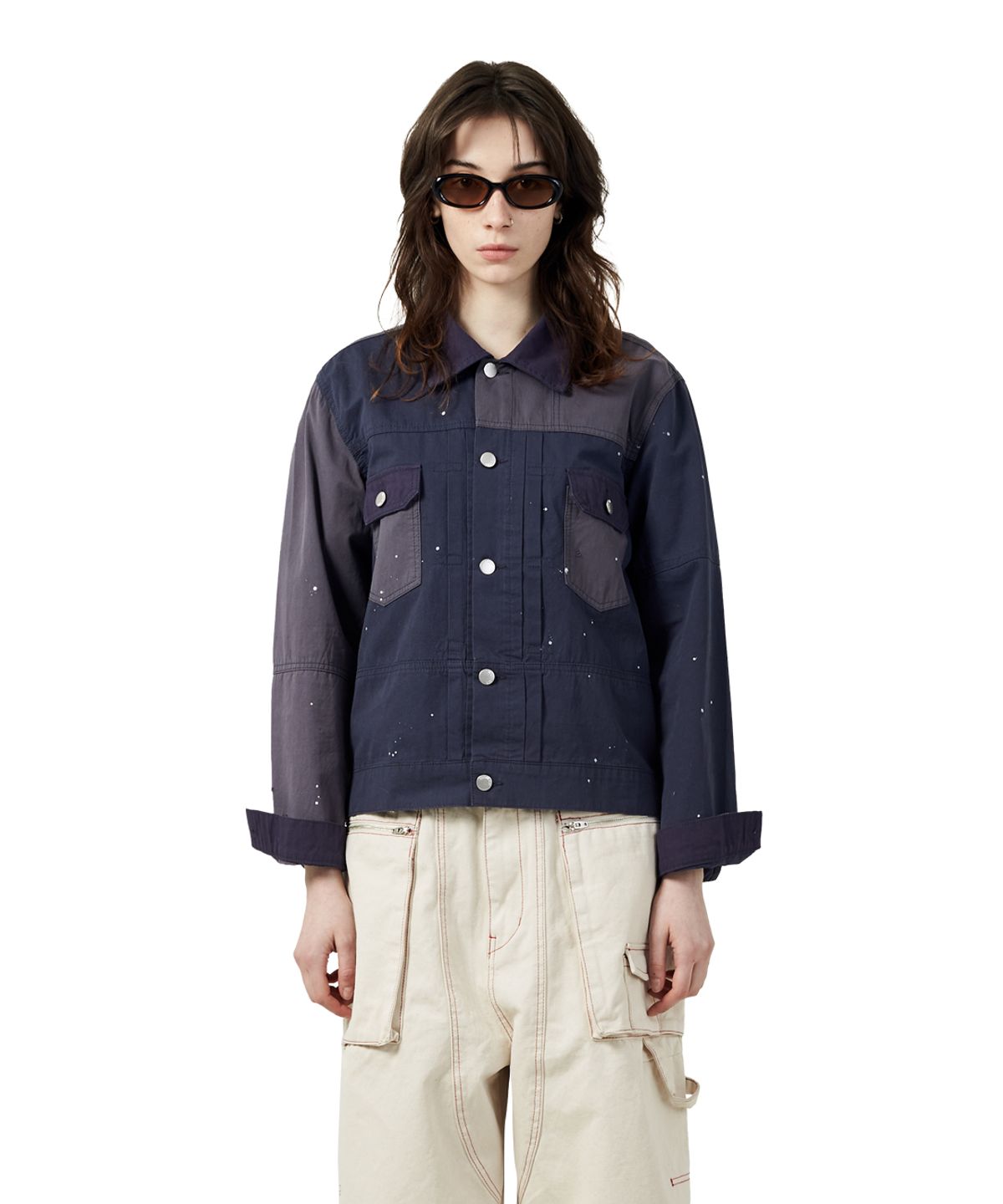 빅유니온(BIG UNION) COLORATION TYPE 2 JACKET / NAVY