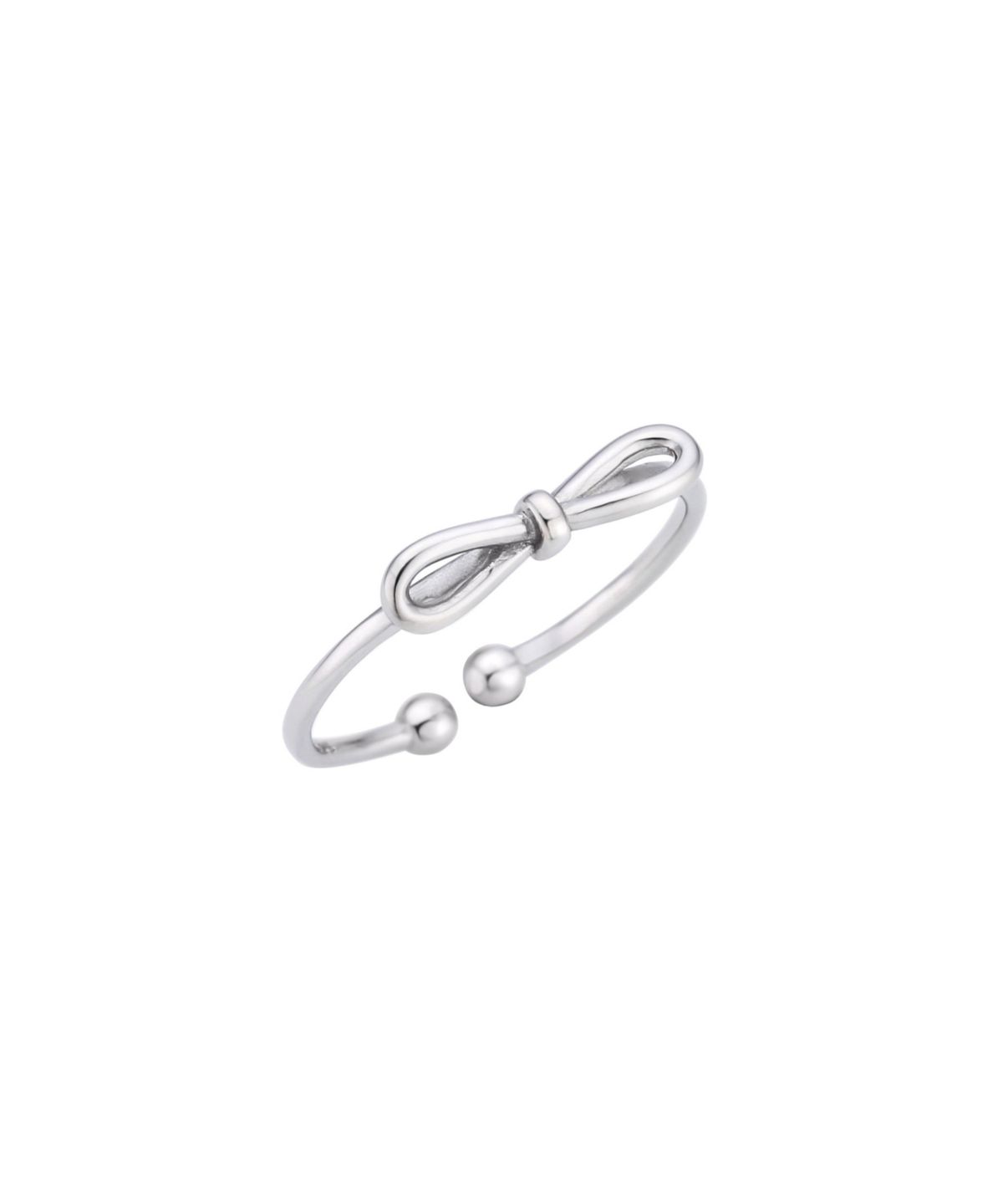 릴리코리(LILYKORI) Silver Slim Ribbon Ring