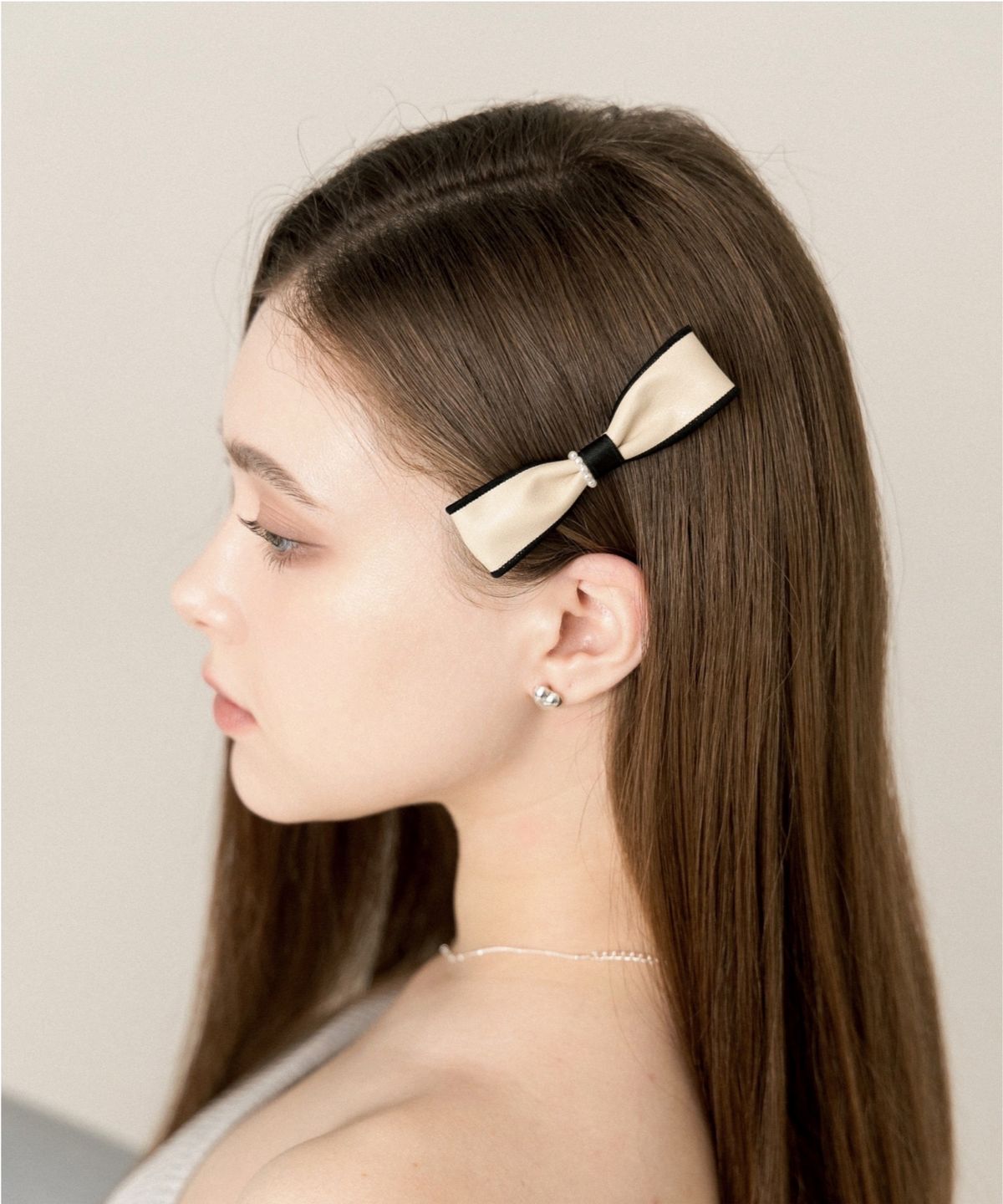 릴리코리(LILYKORI) Beige Tiny Pearl Hair Pin