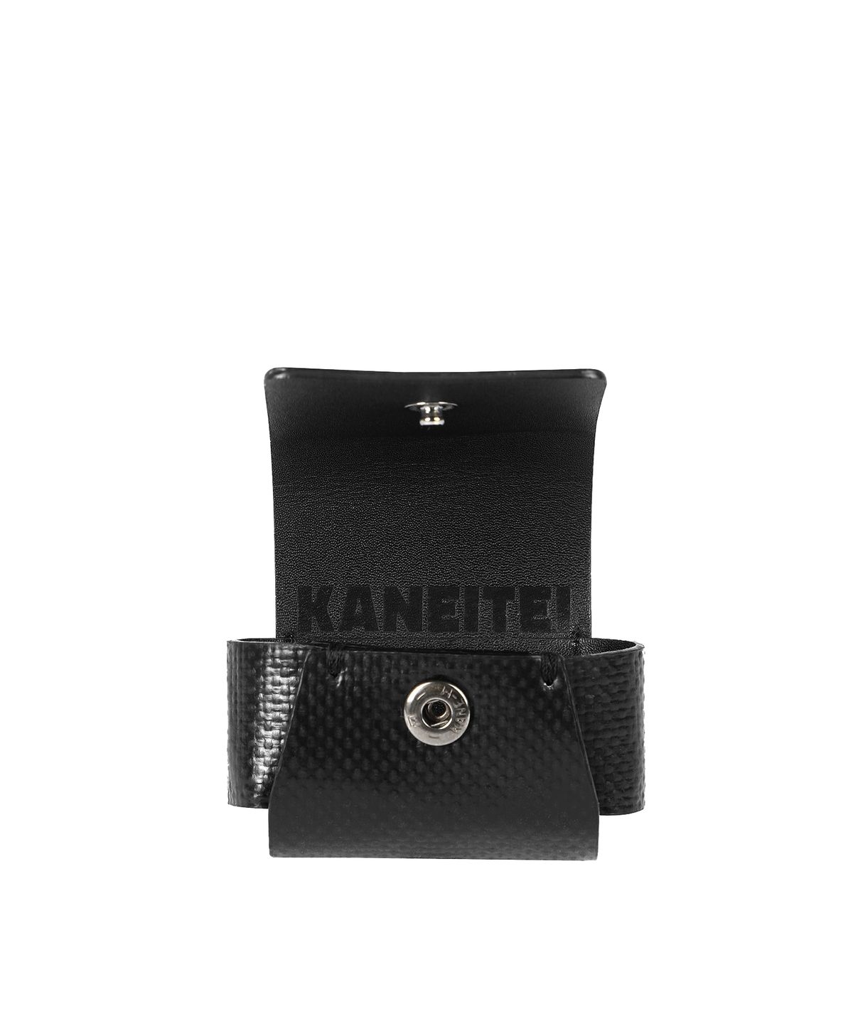 카네이테이(KANEITEI) AIRPODS CASE (BLACK) / UPCYCLED