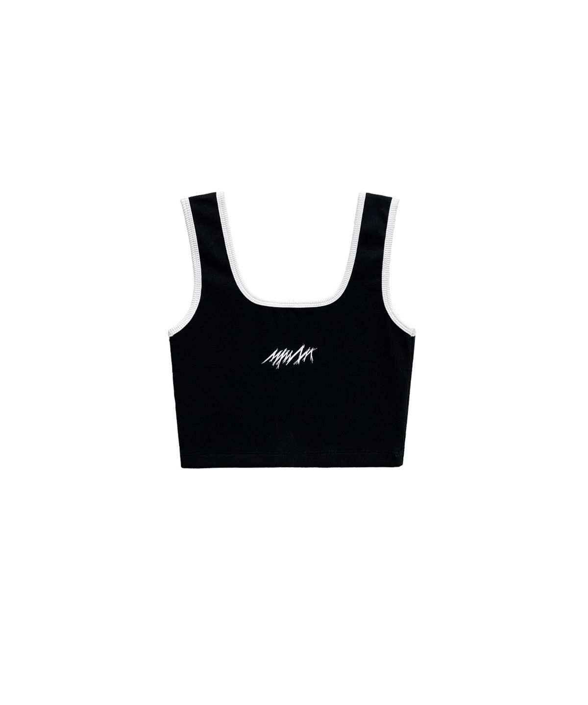 므아므(MMAM) Signature logo basic line detail sleeveless top