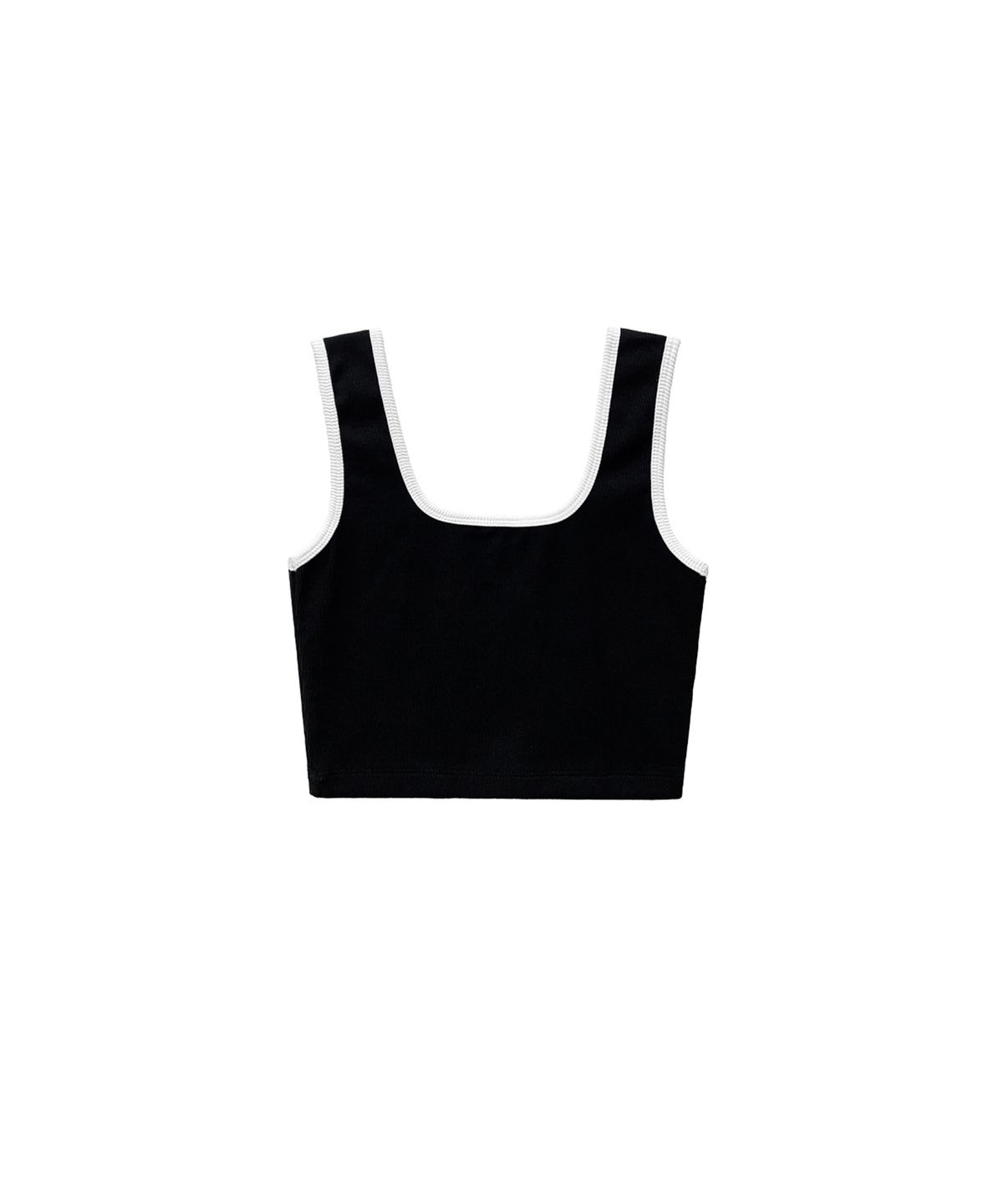 므아므(MMAM) Signature logo basic line detail sleeveless top