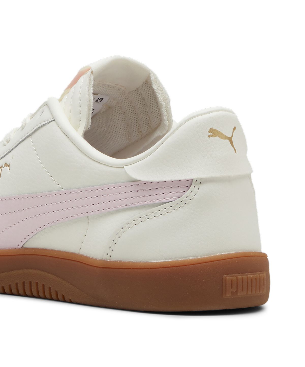 푸마(PUMA) 푸마 클럽 5v5 누벅 - 웜화이트:핑크:골드 / 389406-10