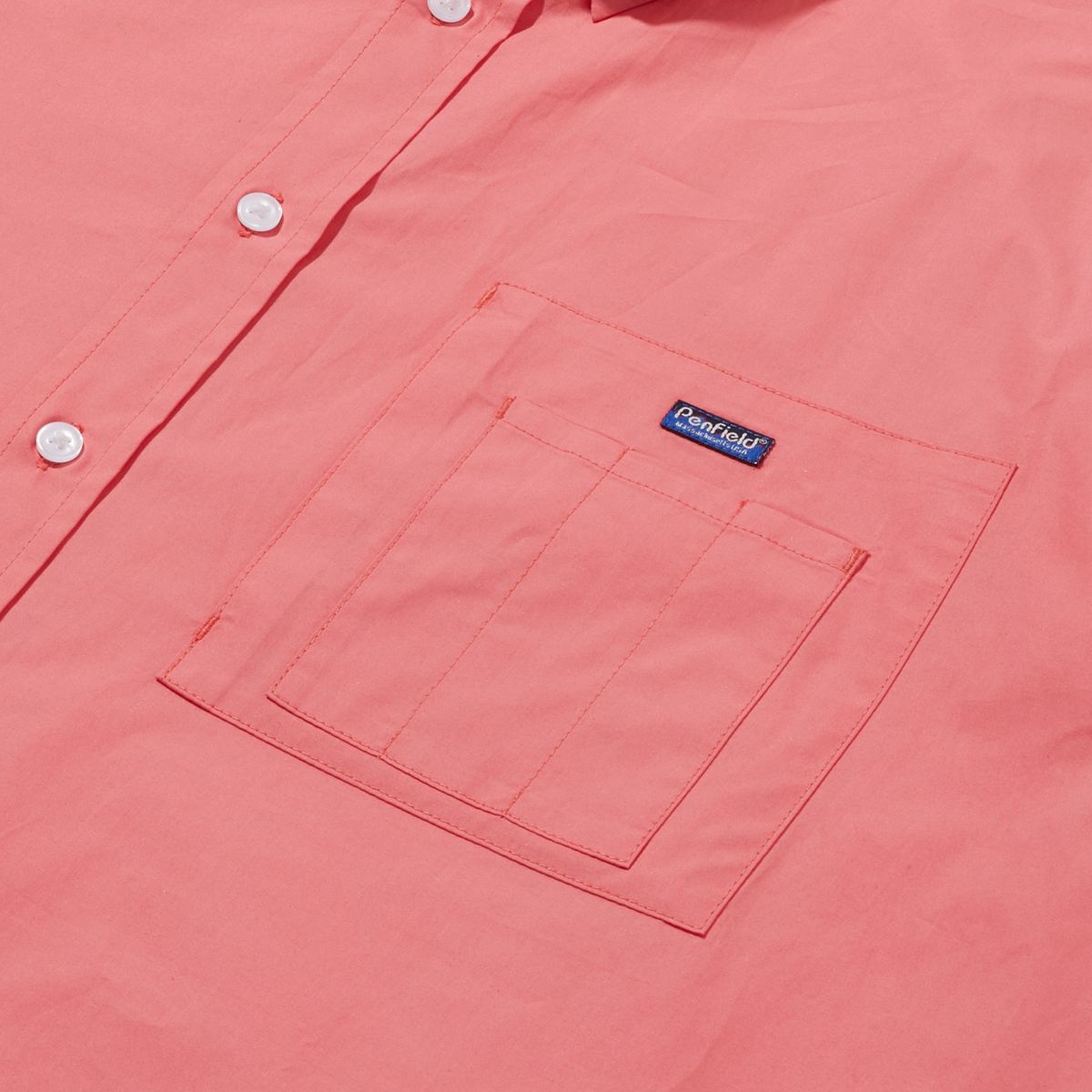 펜필드(PENFIELD) PENFIELD 60s BUTTON DOWN SHIRT INDIAN PINK_FQ1WR16U