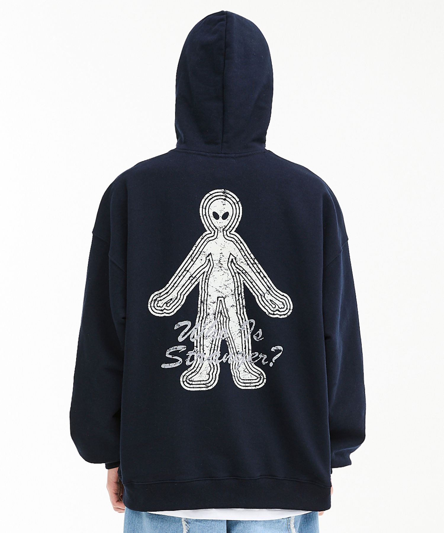 ★HOODHOOD★ Alien Varsity Hood Purple MUSINSA | HOODHOOD Alien Varsity Hood Navy