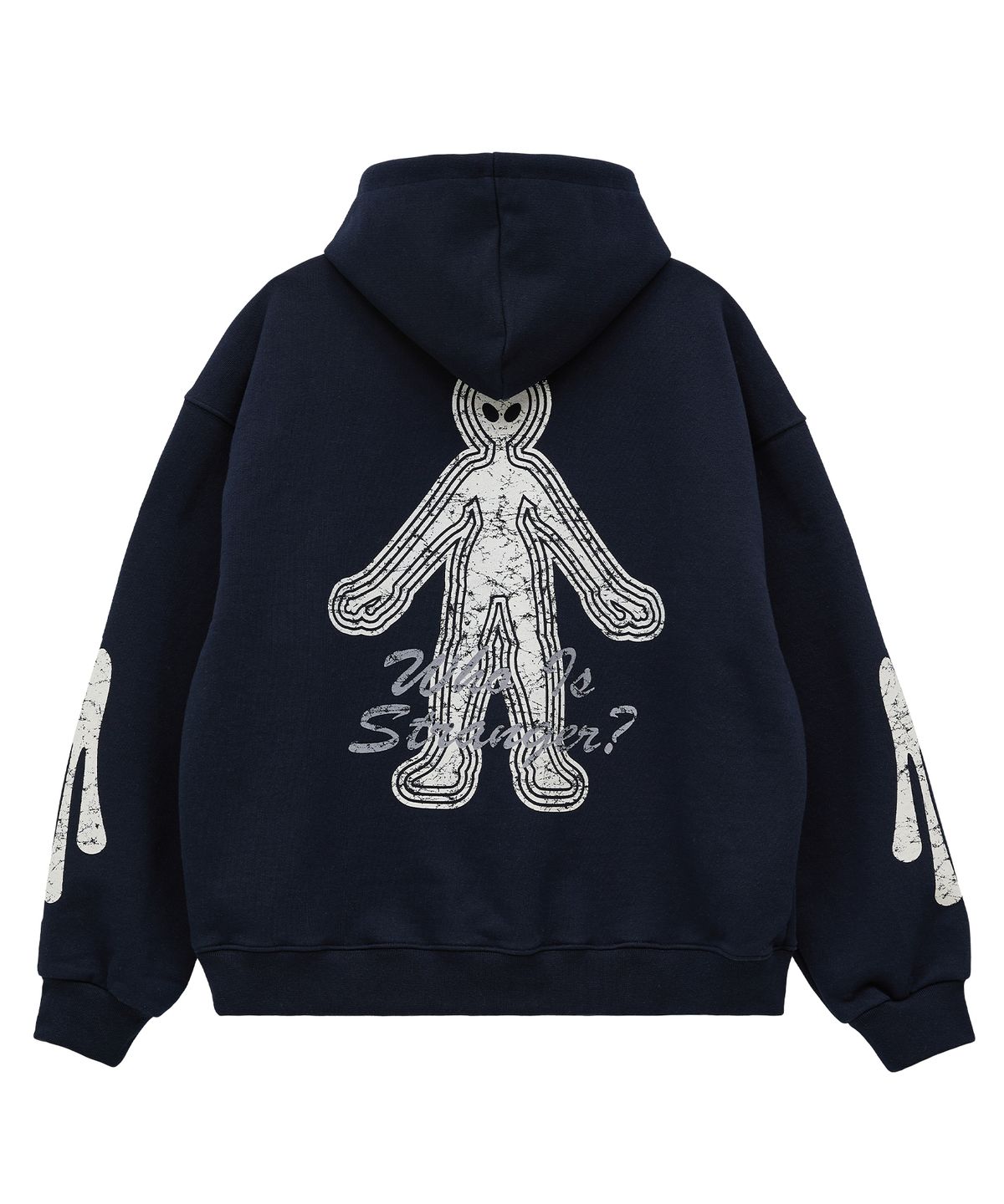후드후드(HOODHOOD) 에일리언 바시티 후드 네이비