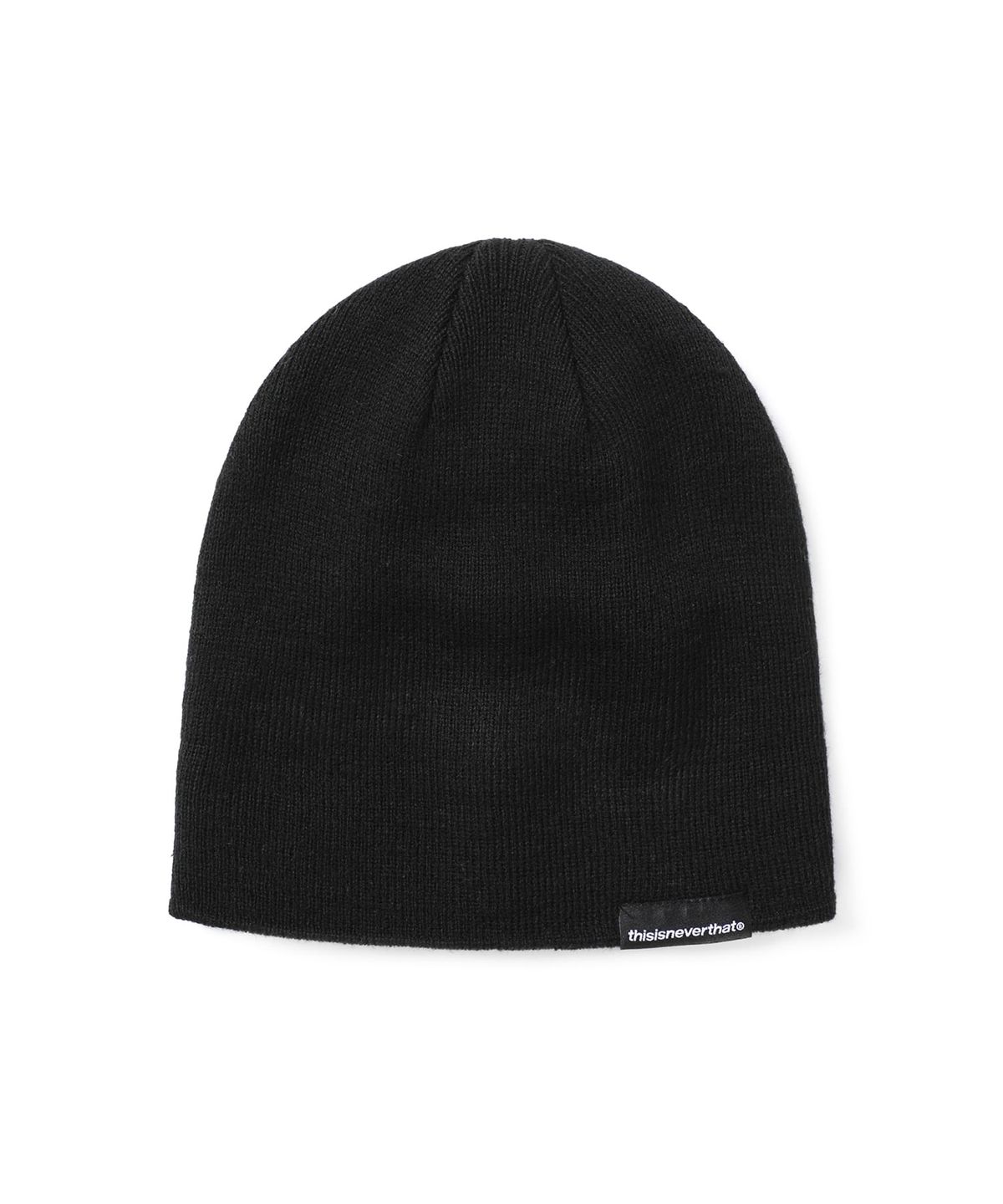 디스이즈네버댓(THISISNEVERTHAT) SP-Logo 2way Beanie Black