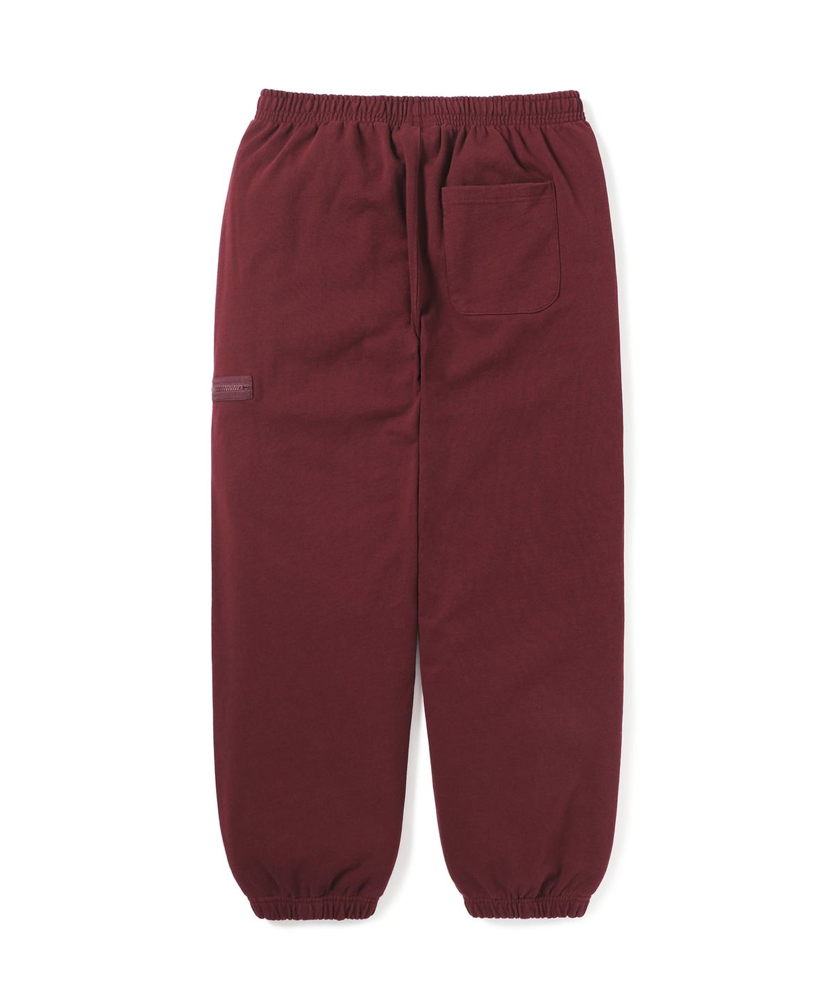 디스이즈네버댓(THISISNEVERTHAT) Multi Zip Sweatpant Burgundy