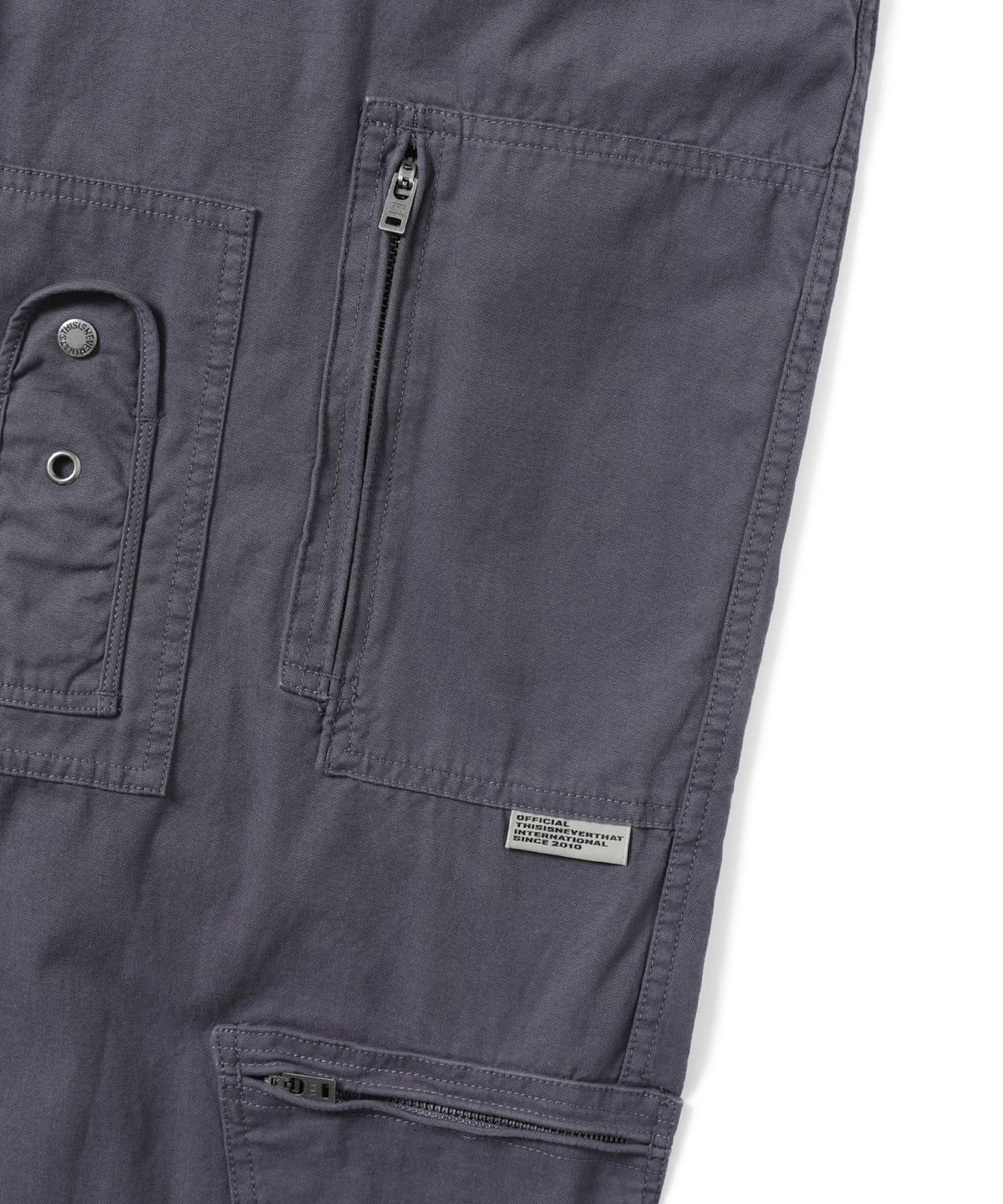 디스이즈네버댓(THISISNEVERTHAT) Flight Cargo Pant Purple Grey