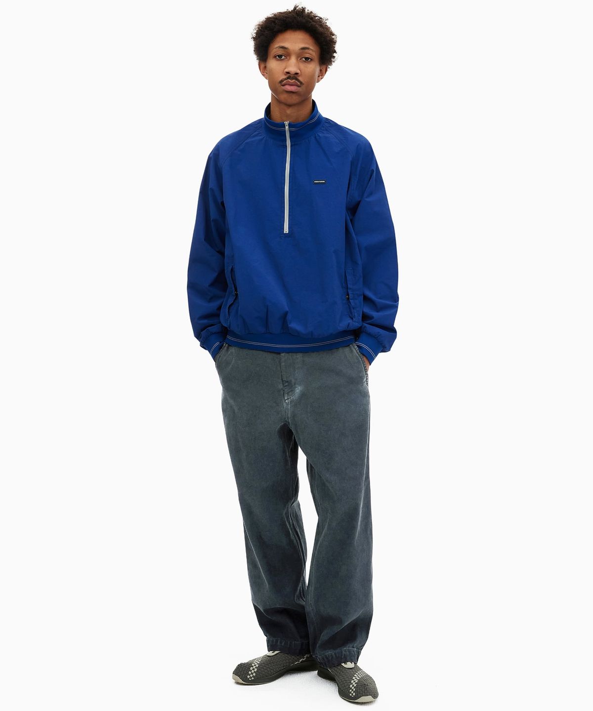 디스이즈네버댓(THISISNEVERTHAT) OL Overdyed Pant Washed Navy