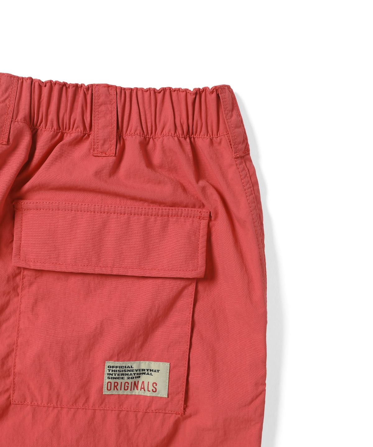 디스이즈네버댓(THISISNEVERTHAT) Nylon Ripstop BDU Pant Coral