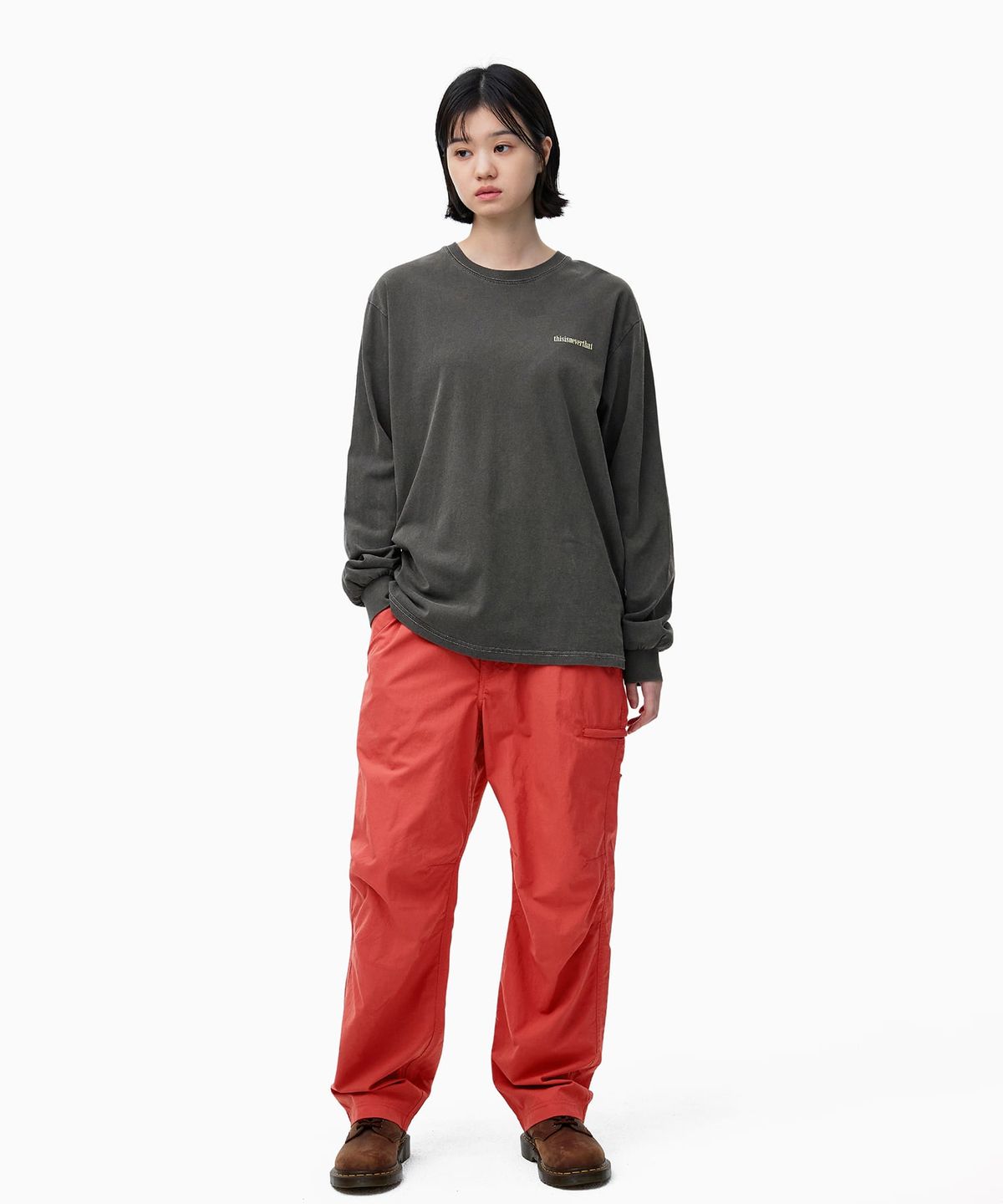 디스이즈네버댓(THISISNEVERTHAT) Nylon Ripstop BDU Pant Coral