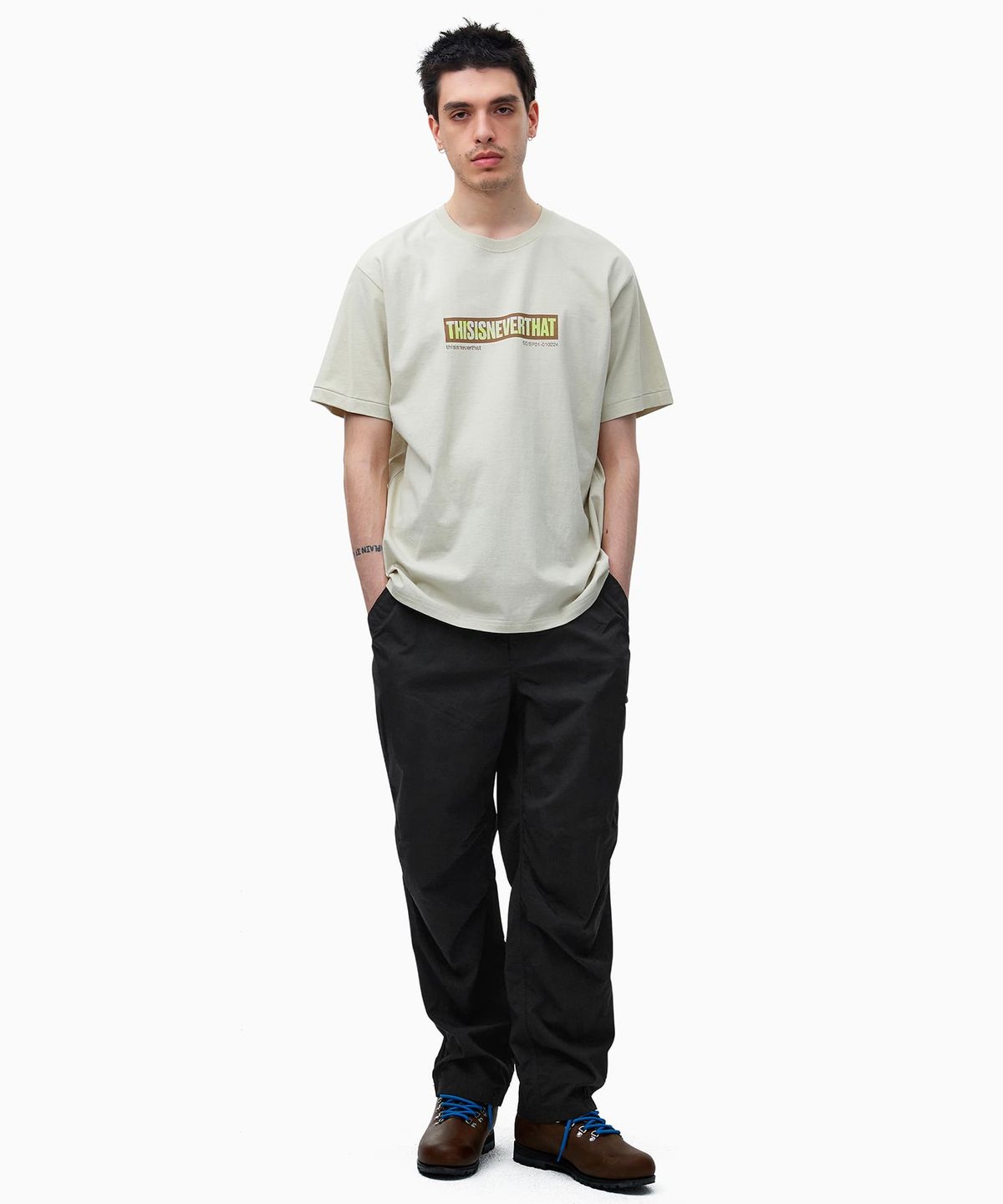 디스이즈네버댓(THISISNEVERTHAT) Nylon Ripstop BDU Pant Black