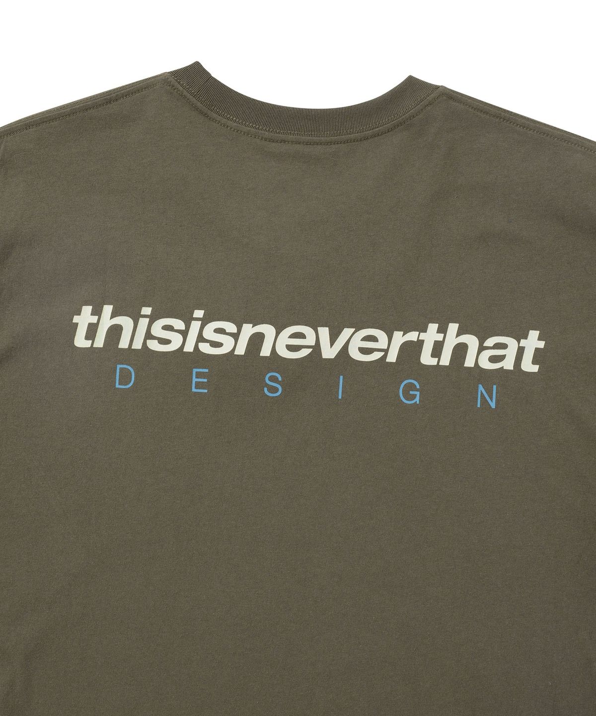 디스이즈네버댓(THISISNEVERTHAT) DSN-Logo Tee Olive