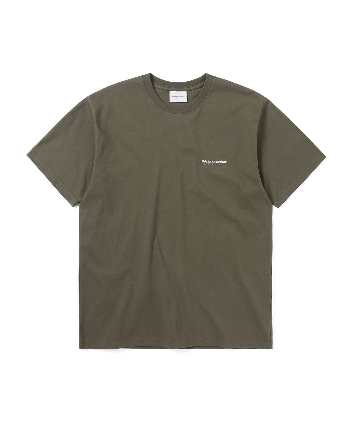 디스이즈네버댓(THISISNEVERTHAT) DSN-Logo Tee Olive