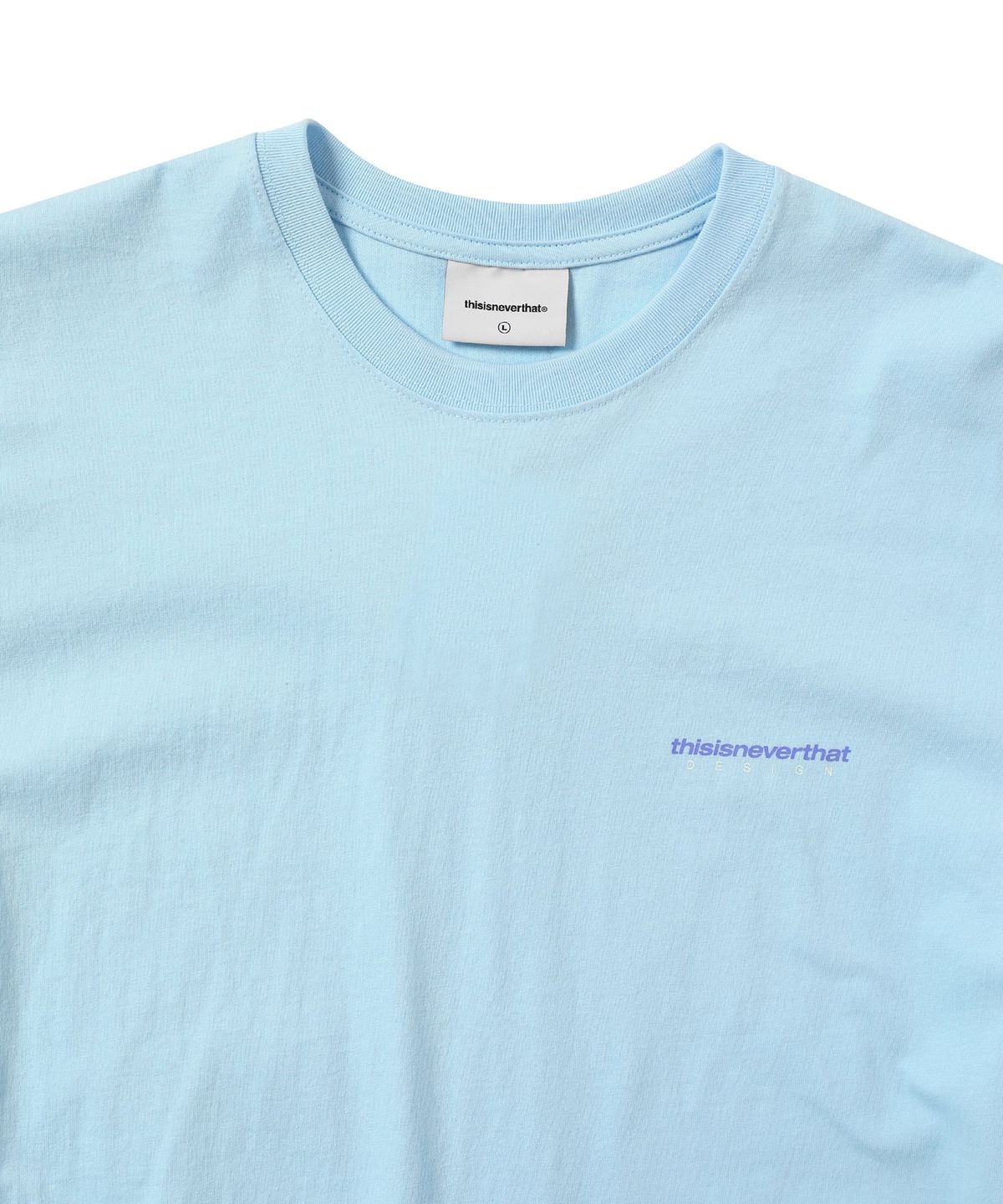 디스이즈네버댓(THISISNEVERTHAT) DSN-Logo Tee Sky Blue