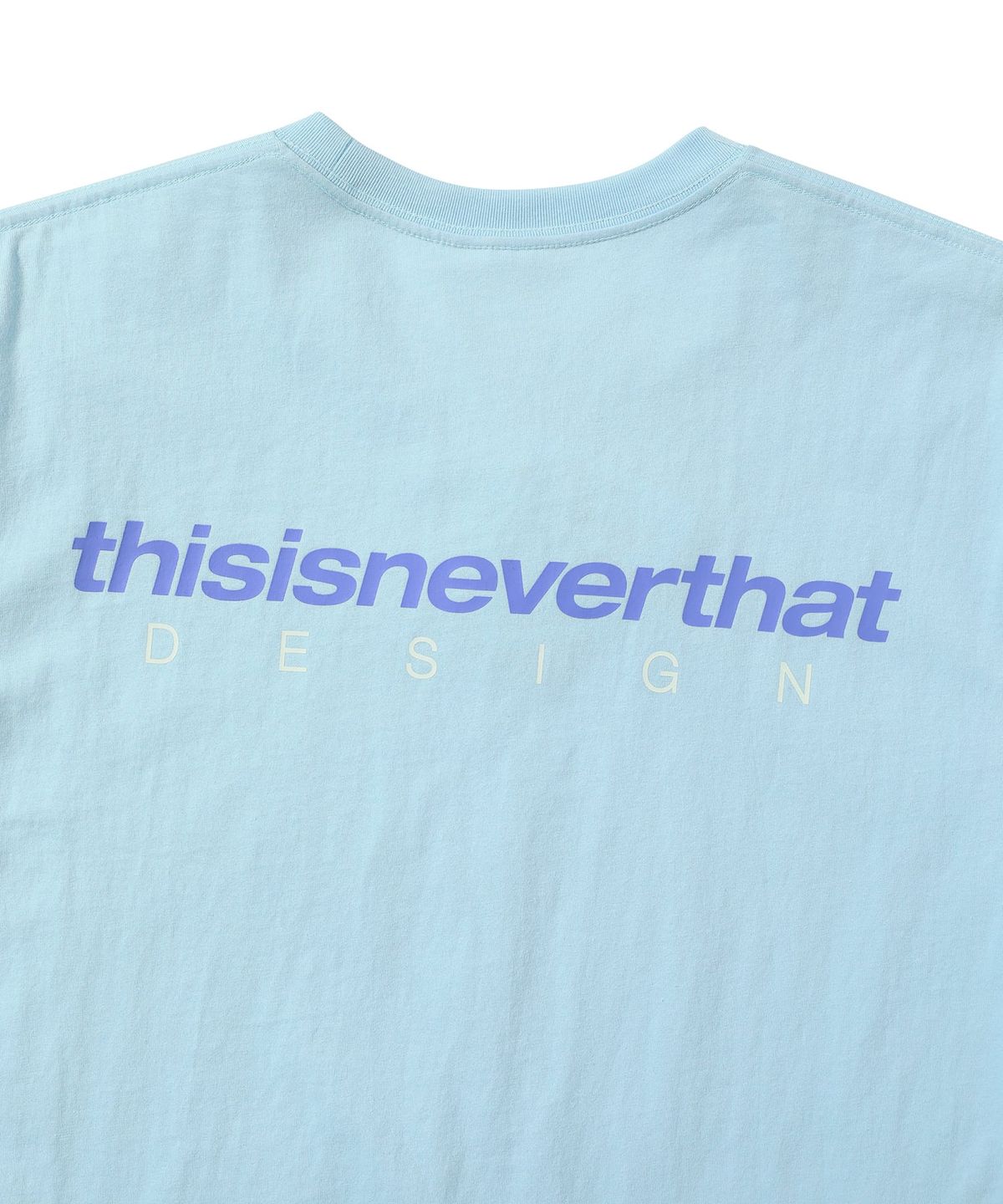 디스이즈네버댓(THISISNEVERTHAT) DSN-Logo Tee Sky Blue