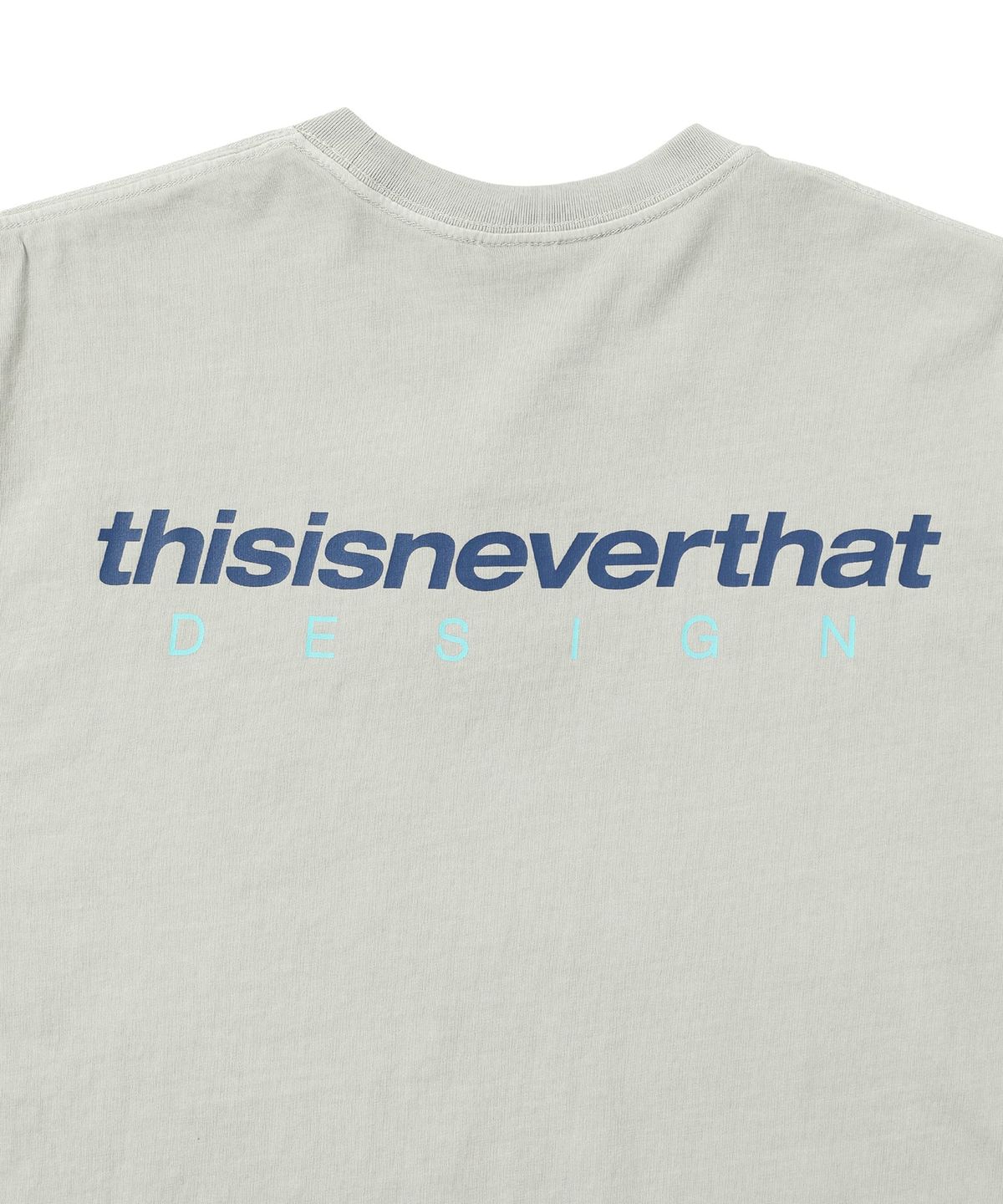 디스이즈네버댓(THISISNEVERTHAT) DSN-Logo Tee Grey