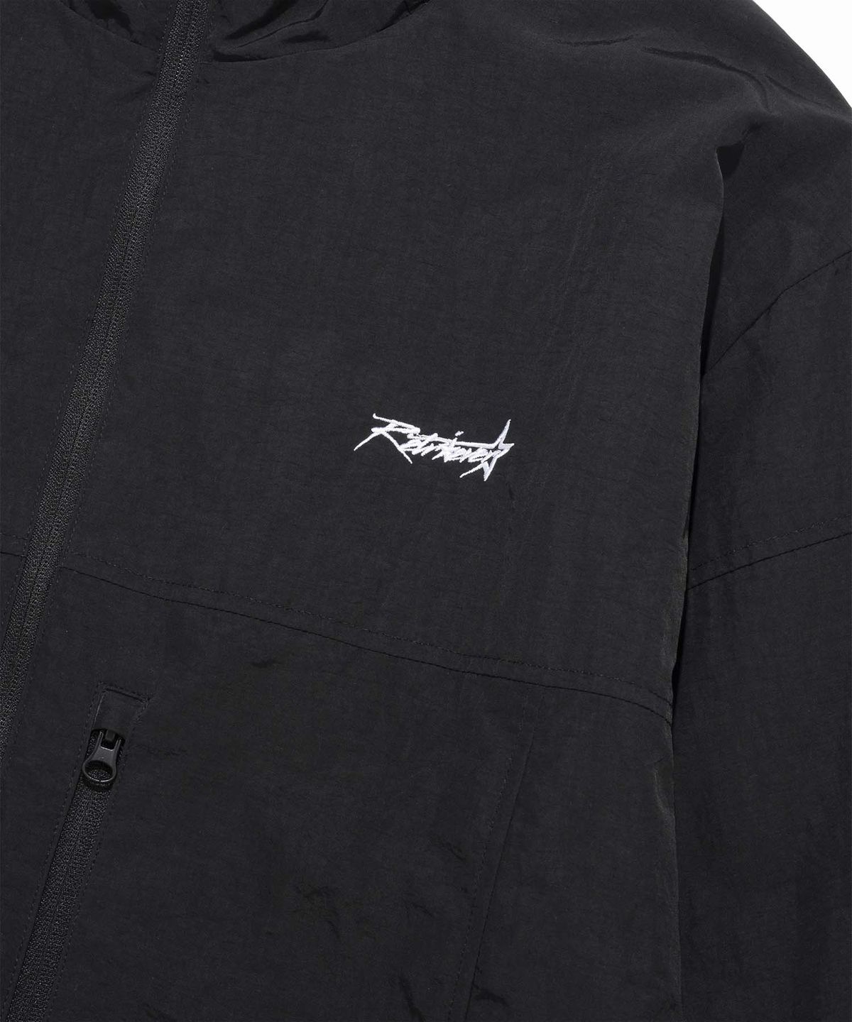 리트리버클럽(RETRIEVER CLUB) STAR LOGO WINDBREAKER [BLACK]