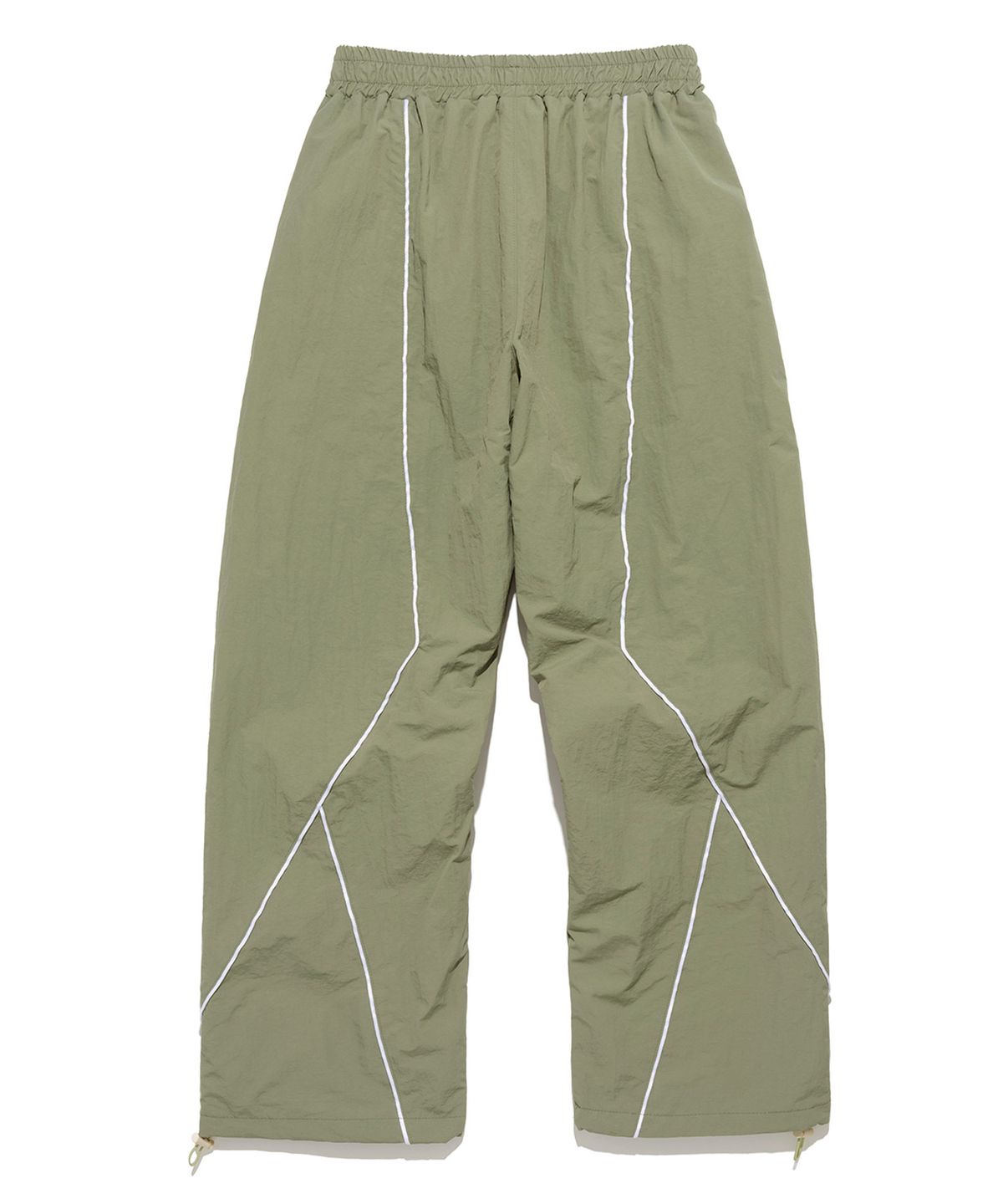 리트리버클럽(RETRIEVER CLUB) WHITE LINE NYLON PANTS [LIGHT GREEN]