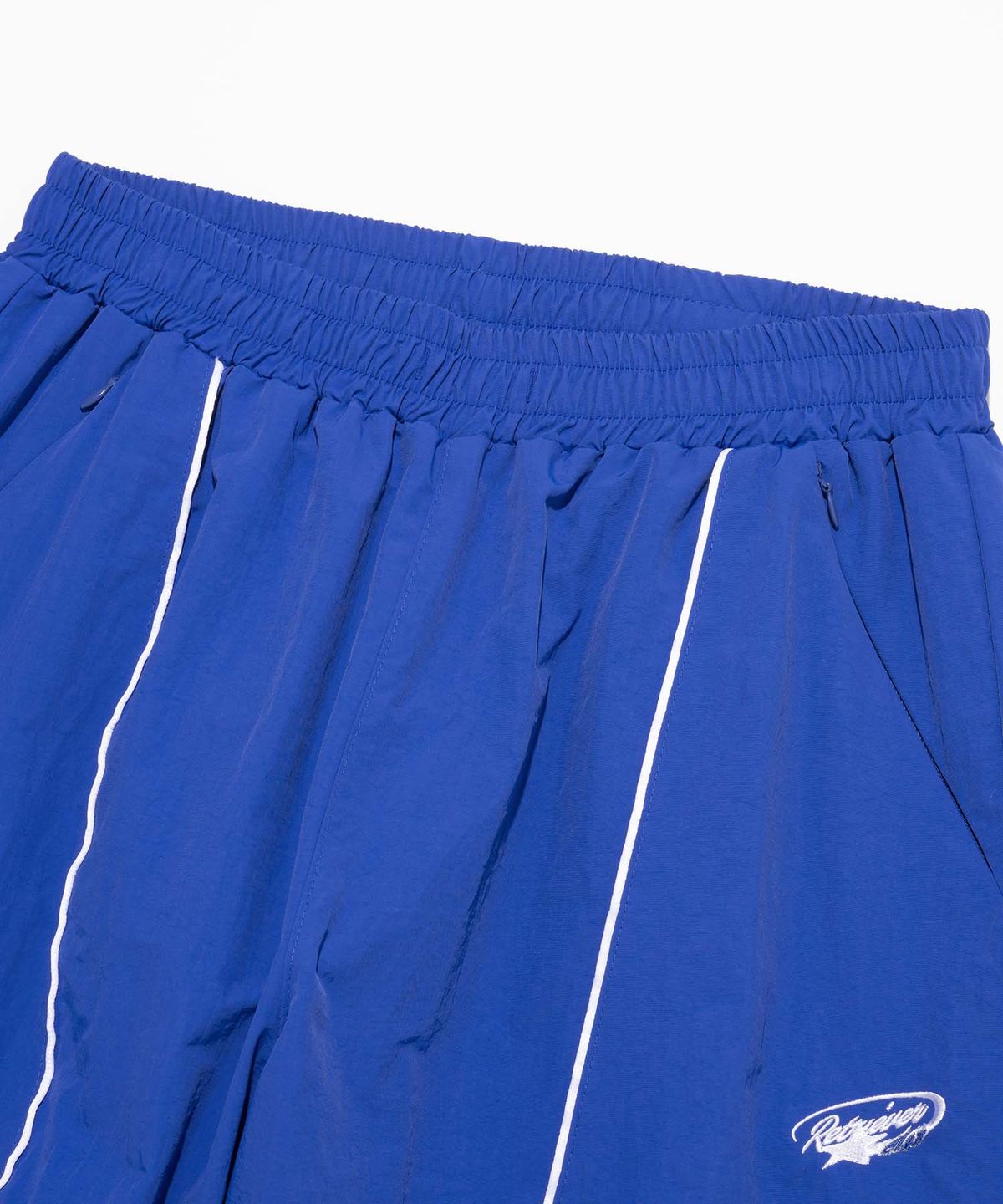 리트리버클럽(RETRIEVER CLUB) WHITE LINE NYLON PANTS [BLUE]