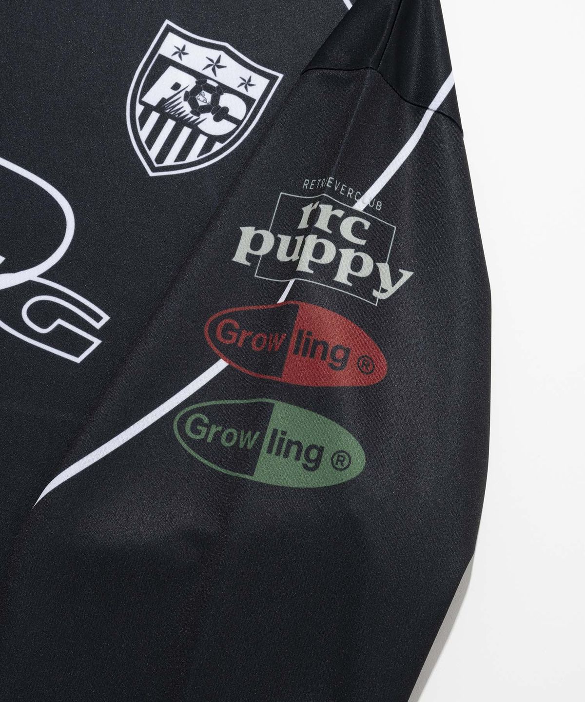 리트리버클럽(RETRIEVER CLUB) HOWLING  JERSEY [BLACK]