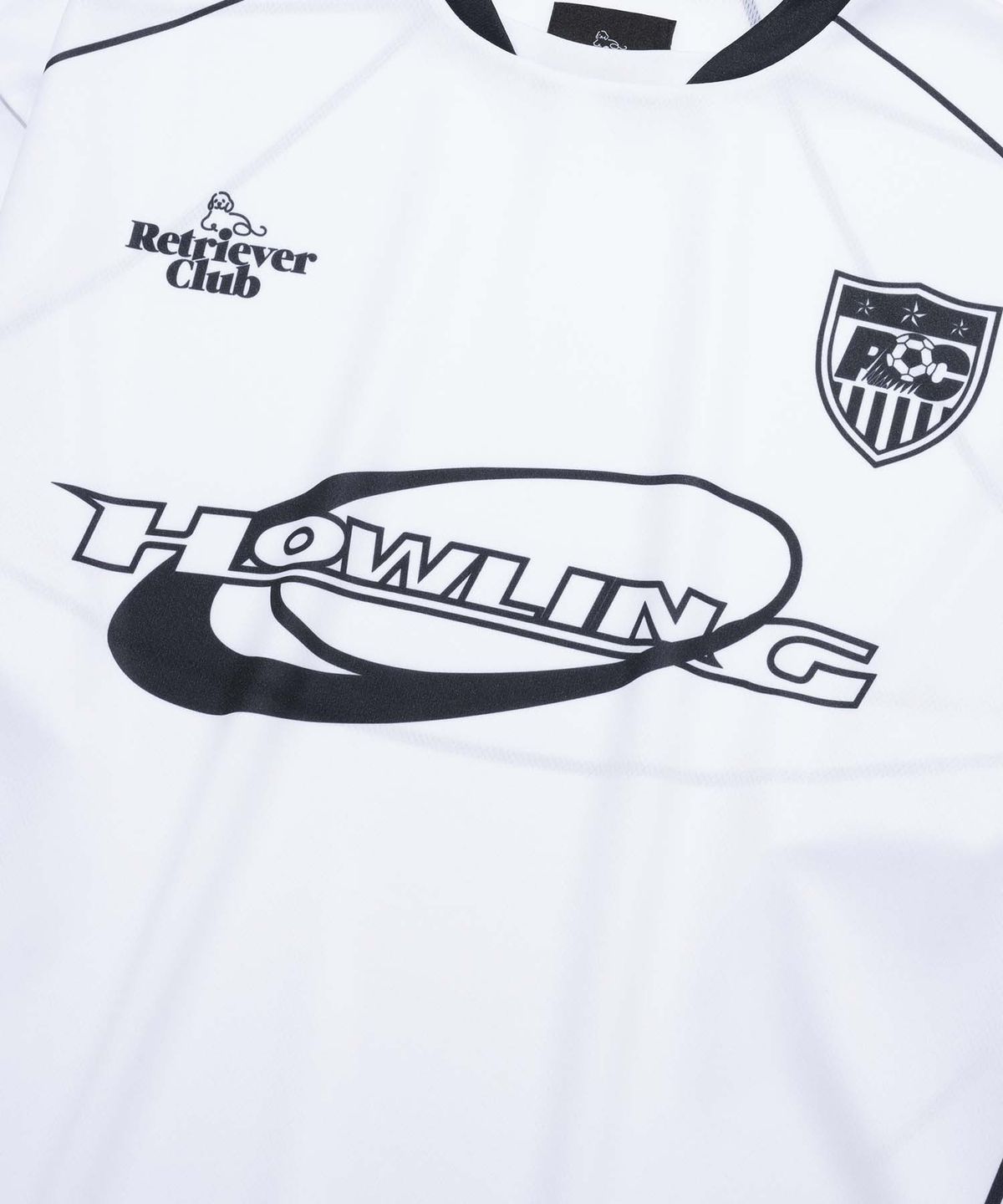 리트리버클럽(RETRIEVER CLUB) HOWLING JERSEY [WHITE]