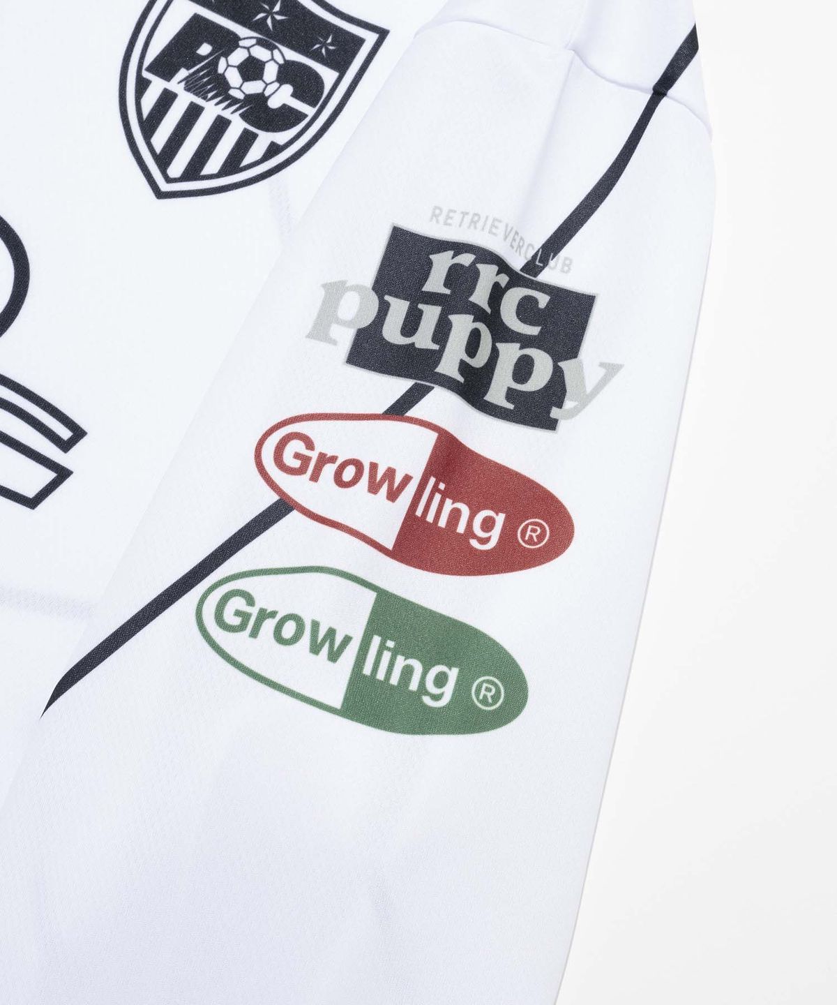리트리버클럽(RETRIEVER CLUB) HOWLING JERSEY [WHITE]