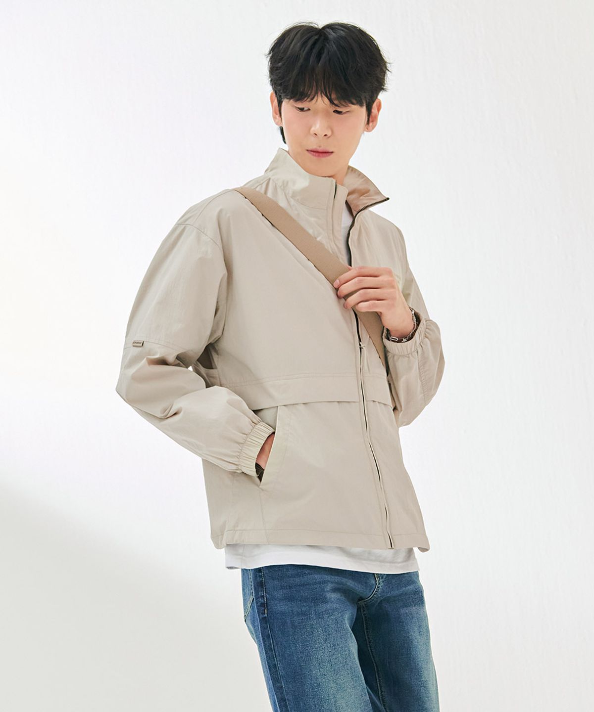체이스컬트(CHASECULT) 남성 등판 그래픽 블루종 점퍼-DARK4131B0X