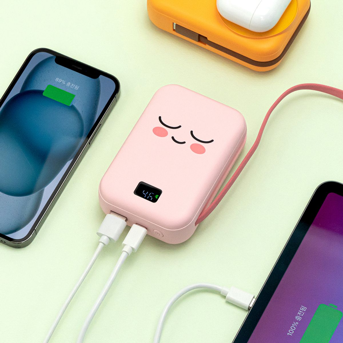 카카오프렌즈 파트너(KAKAOFRIENDS PARTNERS) 케이블형 맥세이프 보조배터리 20,000mAh