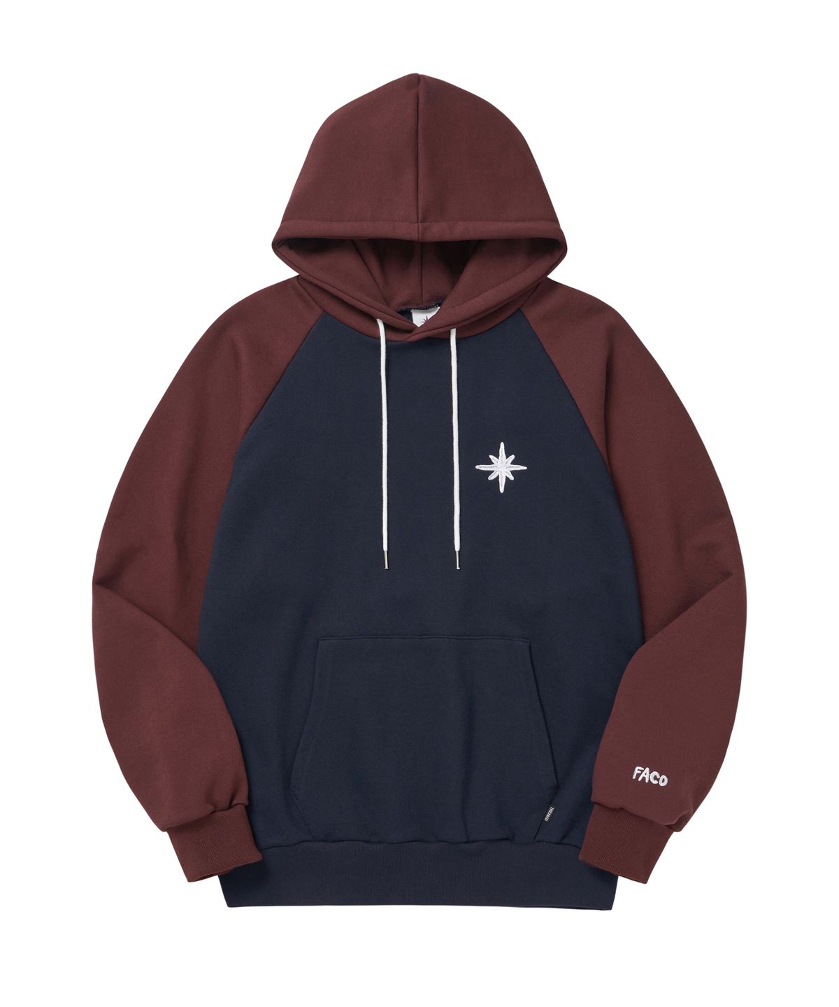 더파코(THE FACO) FAVICON LOGO HOODY BURGUNDY