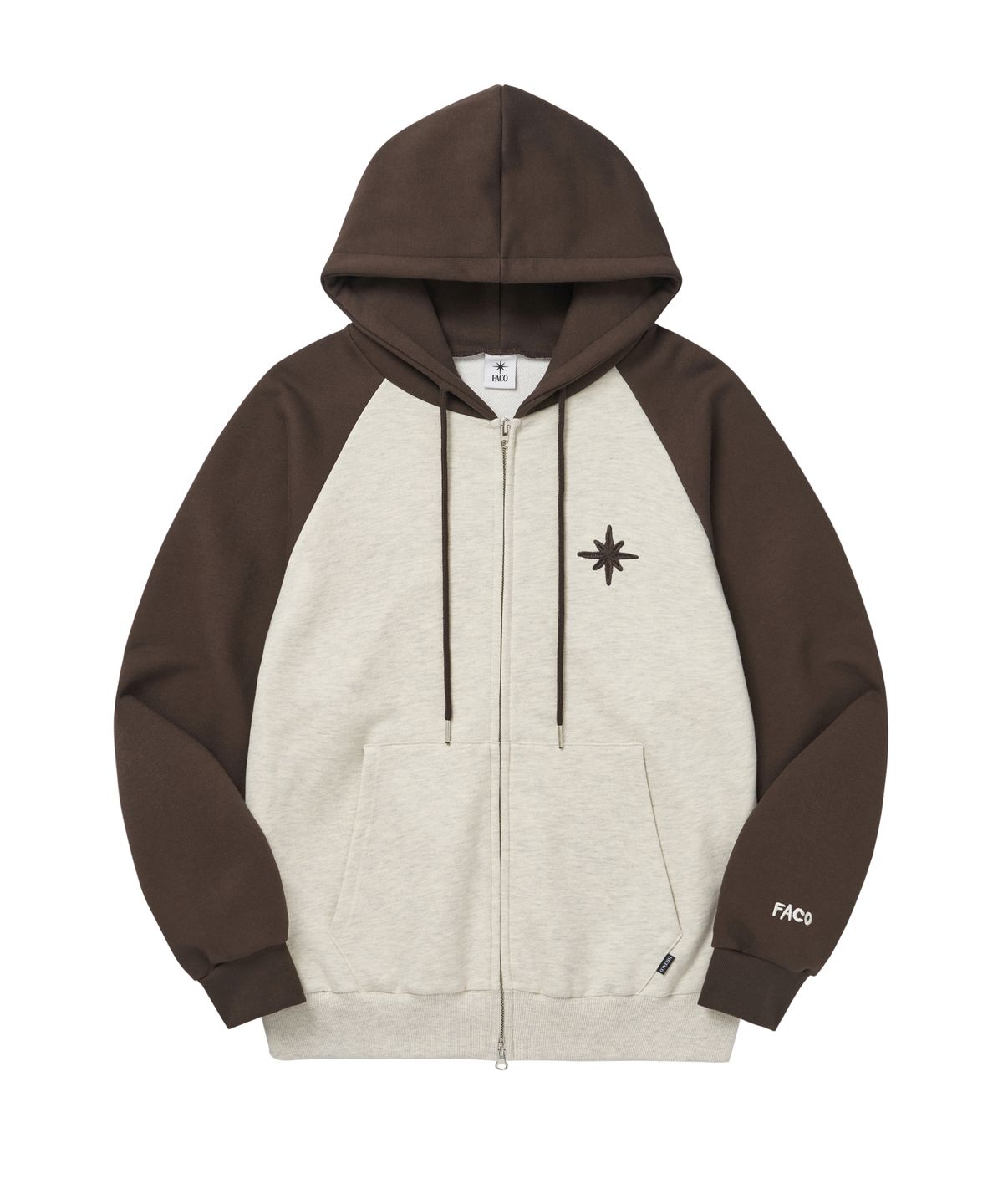 더파코(THE FACO) FAVICON LOGO HOOD ZIPUP [3 COLORS]