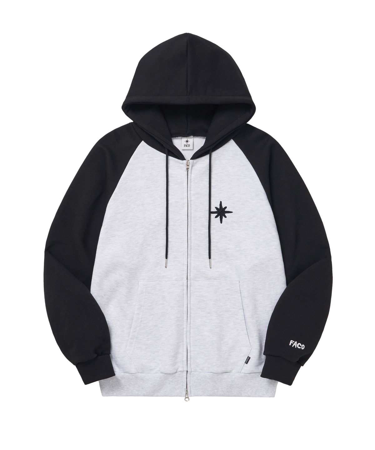 더파코(THE FACO) FAVICON LOGO HOOD ZIPUP [3 COLORS]