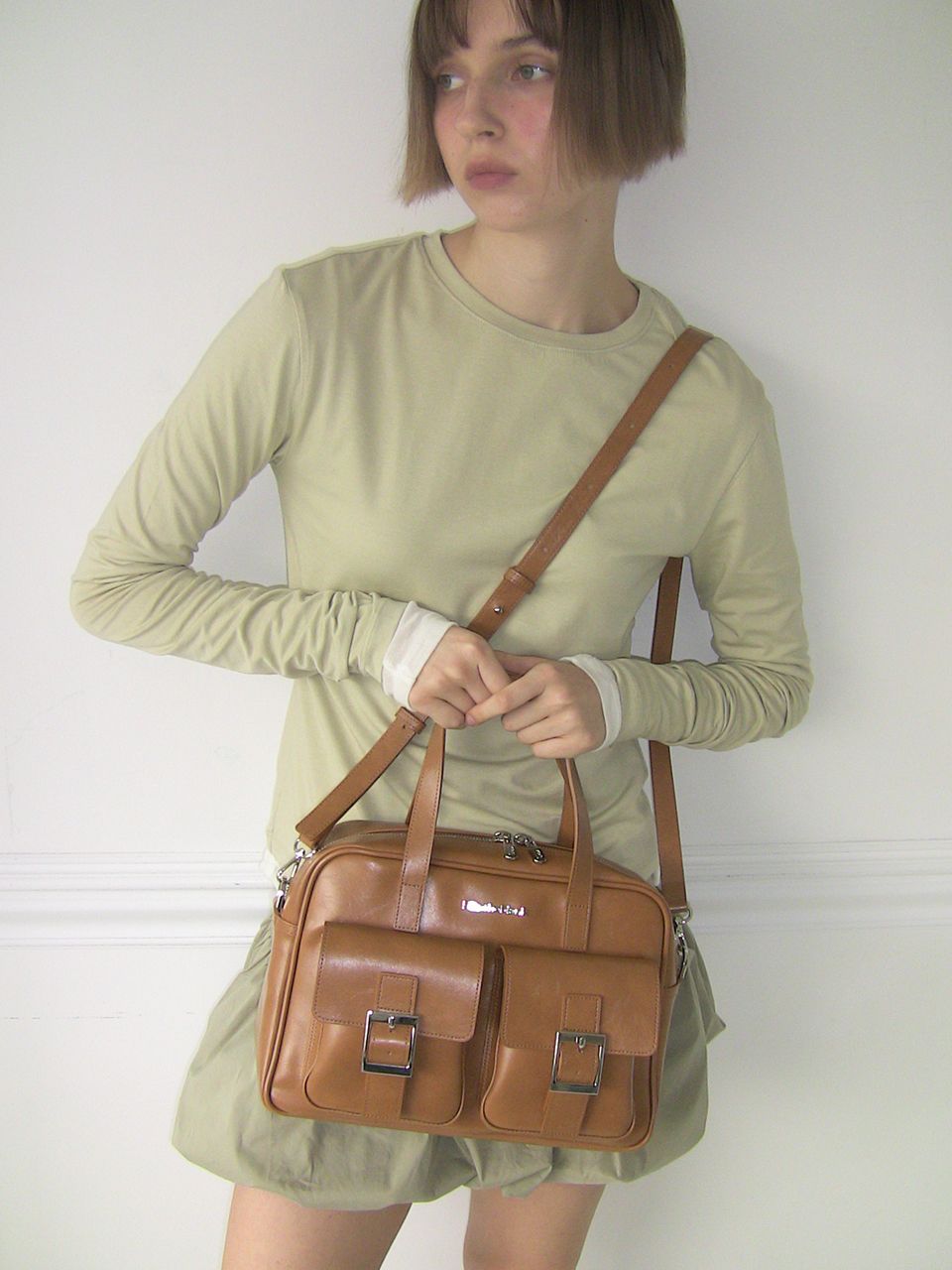 【FILLINTHEBLANK】24SS PK Middle Shoulder Bag (camel) MUSINSA | FILLINTHEBLANK PK Middle Shoulder Bag (camel)