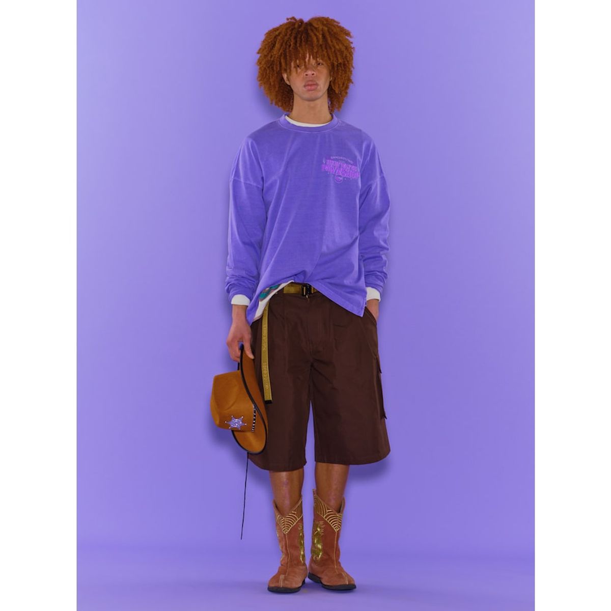 샌드 사운드(SAND SOUND) Utility Jacquard Belt  Khaki