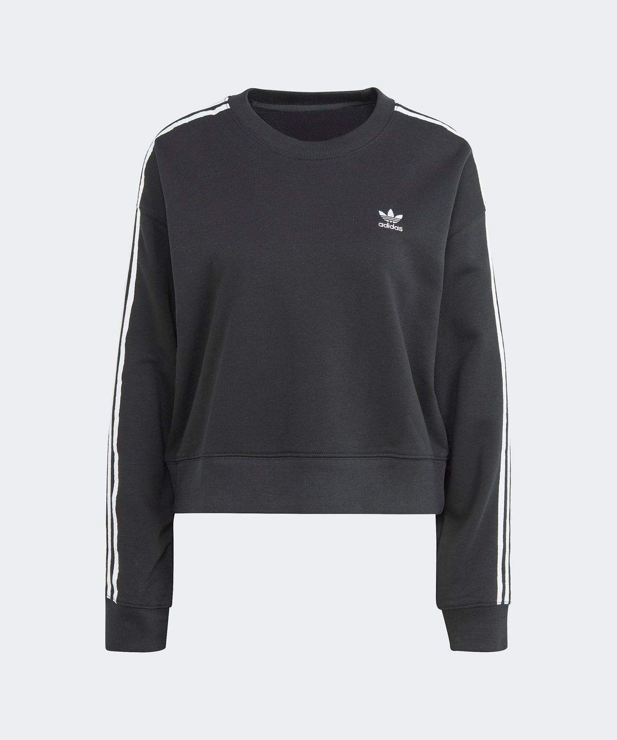 아디다스(ADIDAS) 3S 크루 스웨트셔츠 - 블랙 / IR5522