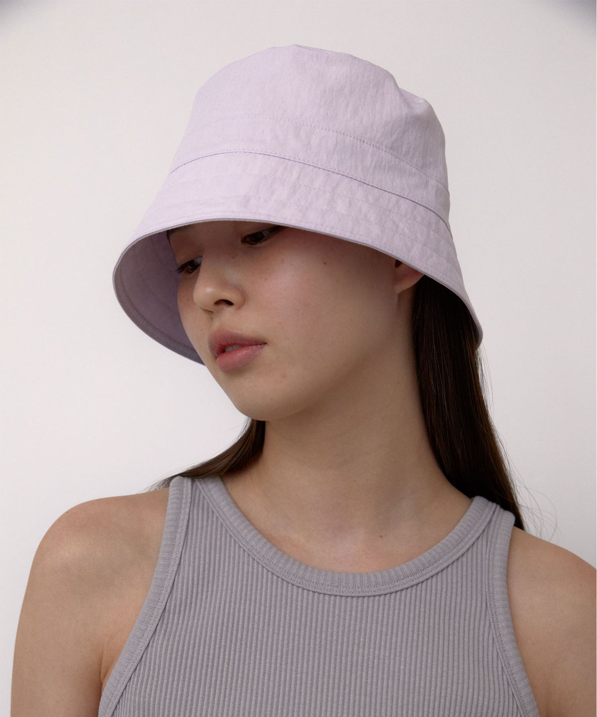 38컴온커먼(38COMEONCOMMON) Cotton Bucket Hat (Lavender)