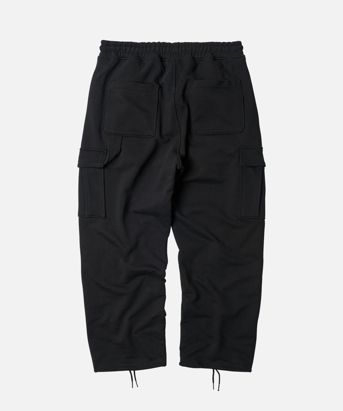 프리즘웍스(FRIZMWORKS) CARPENTER CARGO SWEAT PANTS _ BLACK