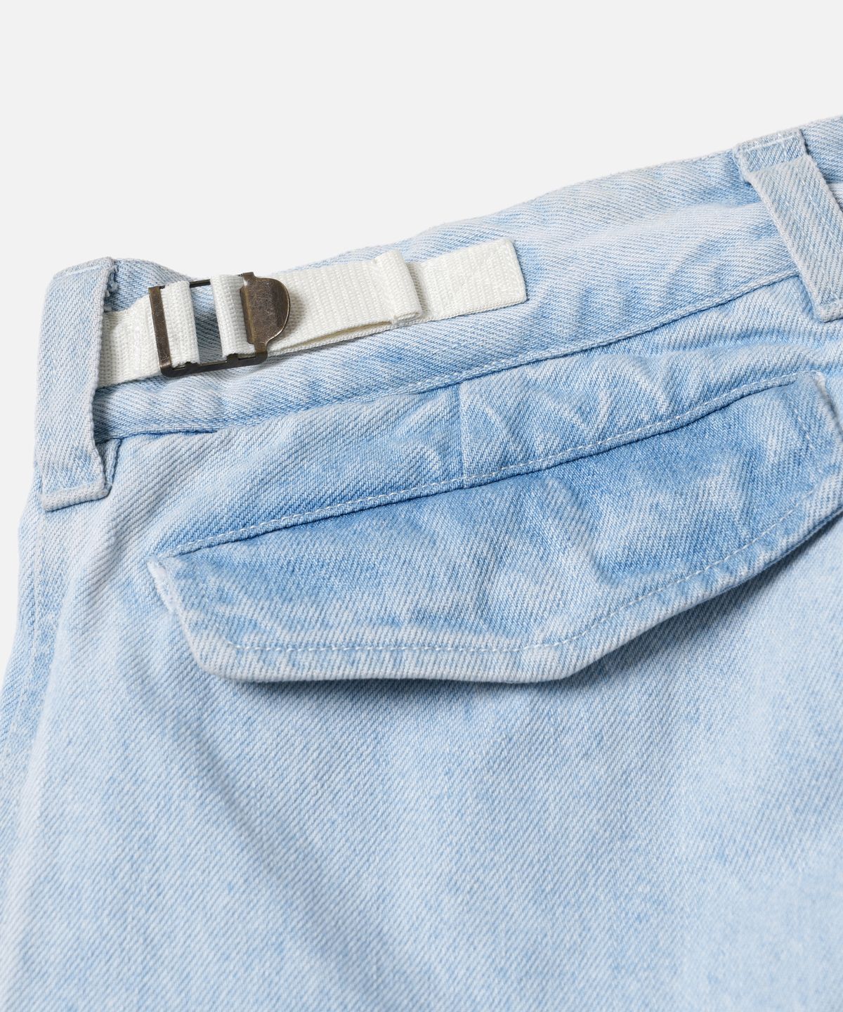 프리즘웍스(FRIZMWORKS) DENIM M65 FIELD PANTS _ LIGHT BLUE