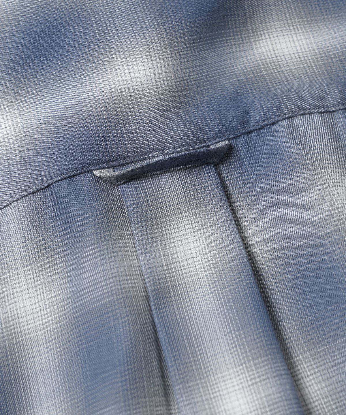 프리즘웍스(FRIZMWORKS) OMBRE CHECK RELAXED SHIRT _ BLUE