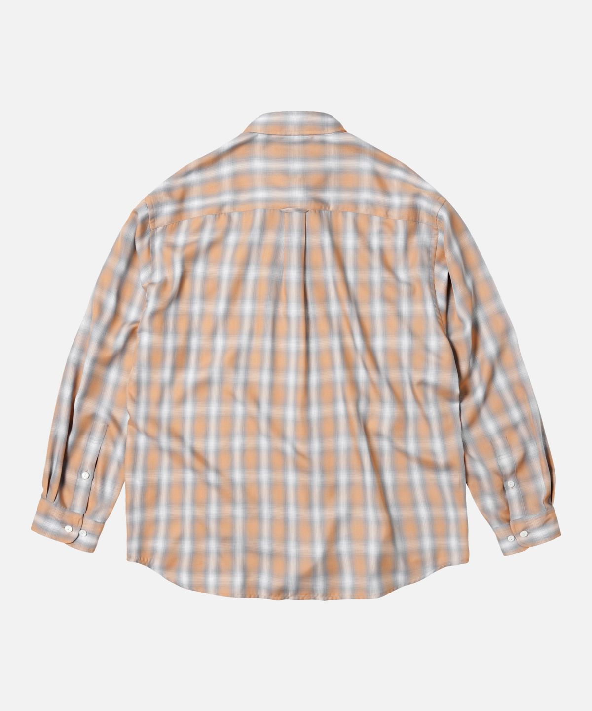 프리즘웍스(FRIZMWORKS) OMBRE CHECK RELAXED SHIRT _ SALMON