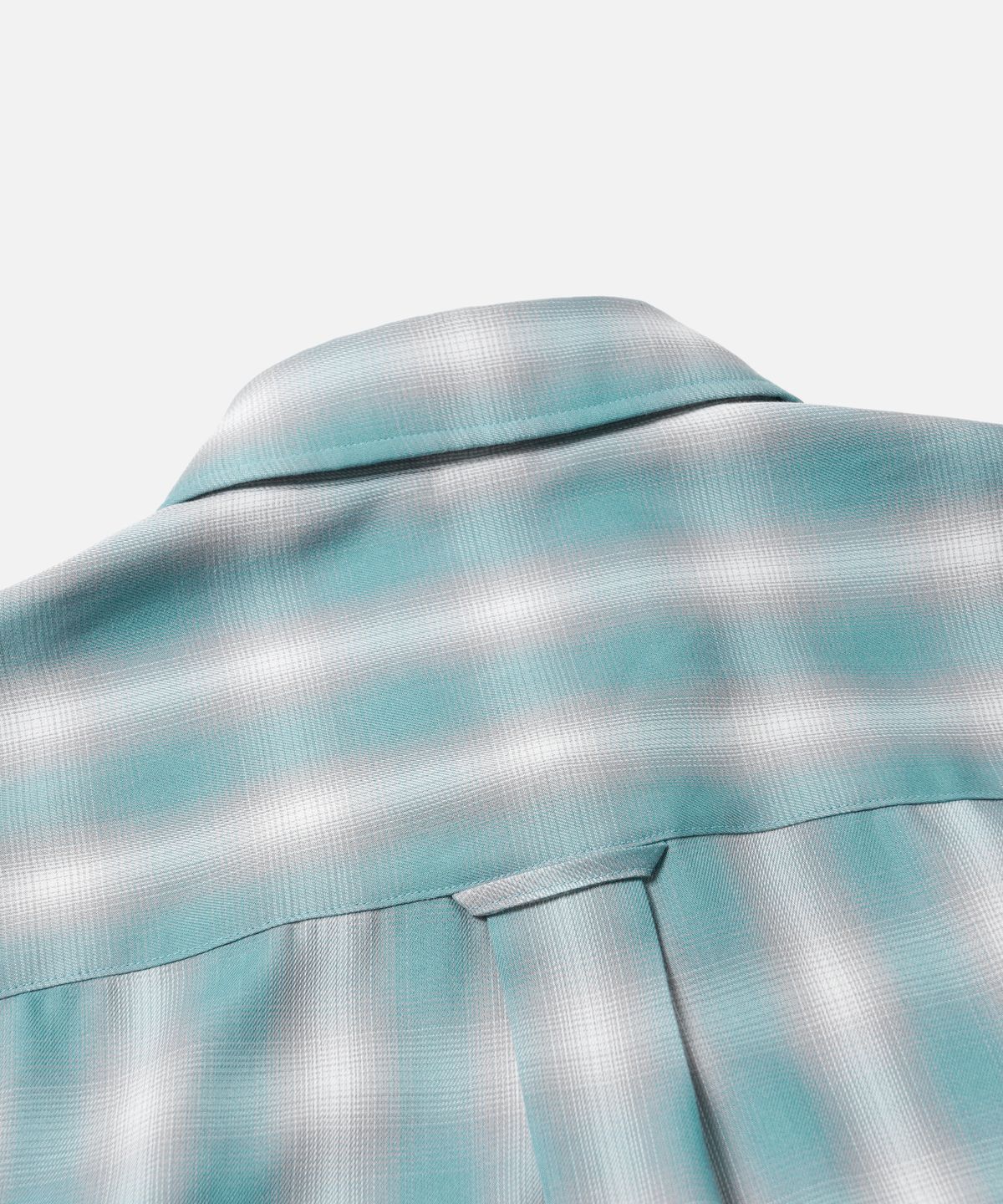 프리즘웍스(FRIZMWORKS) OMBRE CHECK RELAXED SHIRT _ MINT