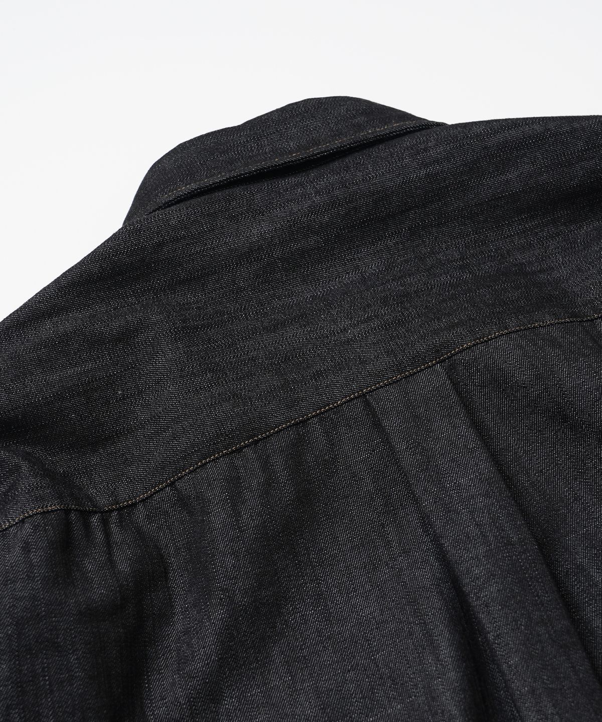 프리즘웍스(FRIZMWORKS) DENIM CARPENTER POCKET WORK SHIRT _ BLACK