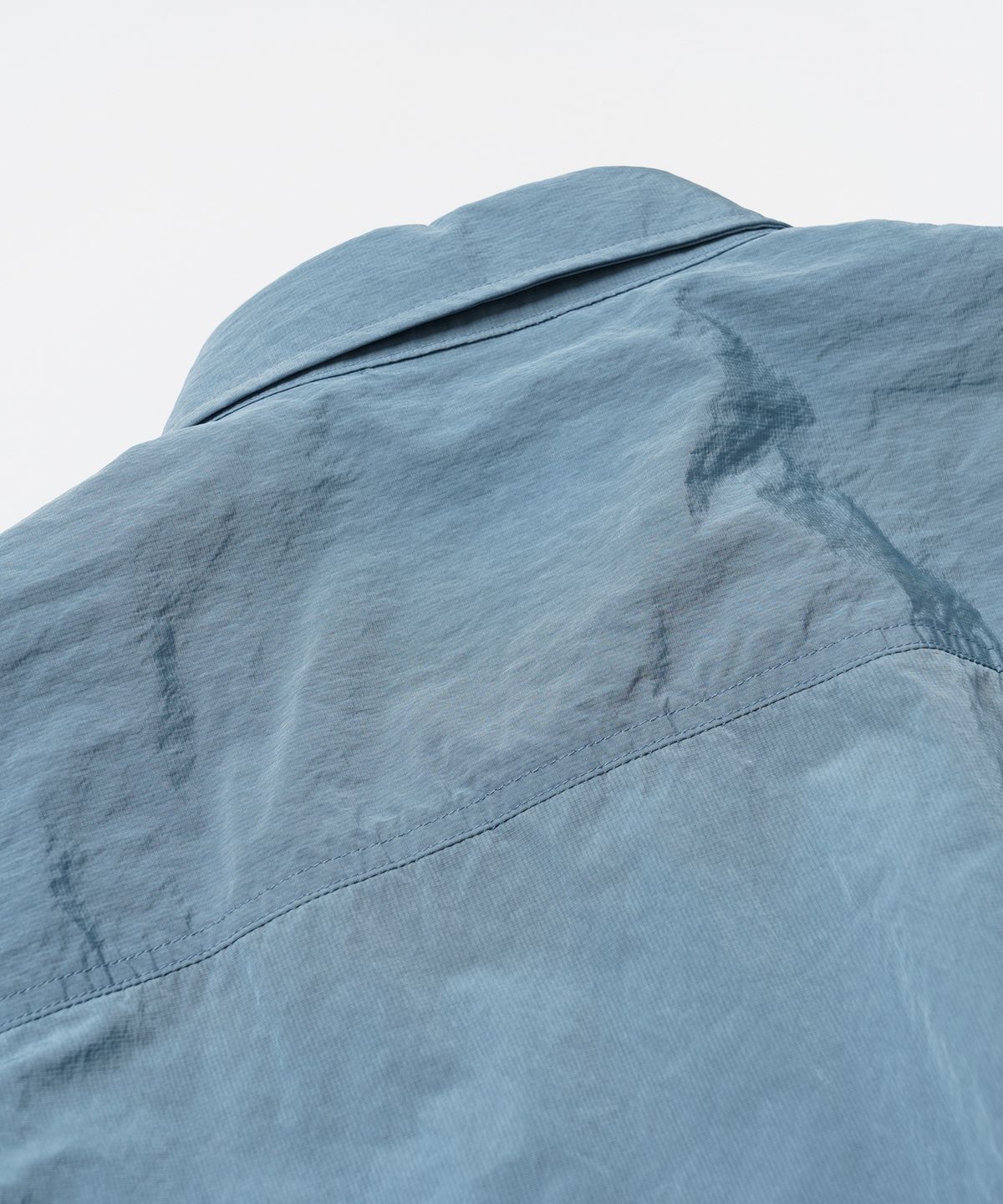 프리즘웍스(FRIZMWORKS) 3PK NYLON RIPSTOP SHIRT JACKET _ DUSKY BLUE