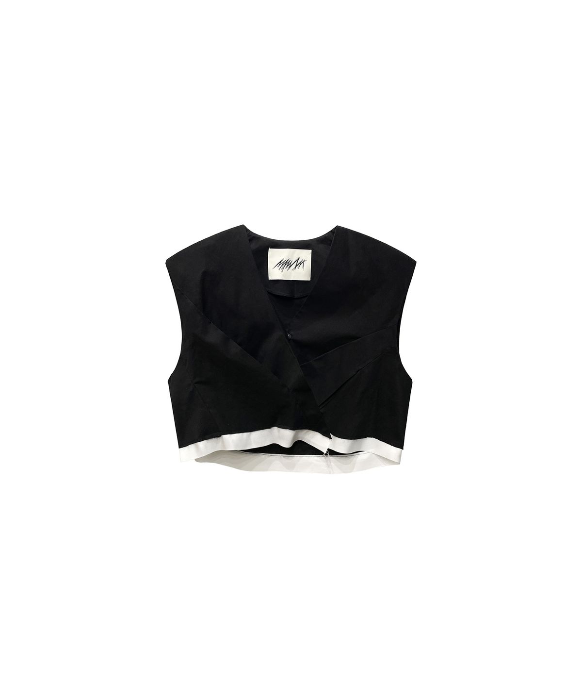 므아므(MMAM) Origami sleeveless  rap detail set-up