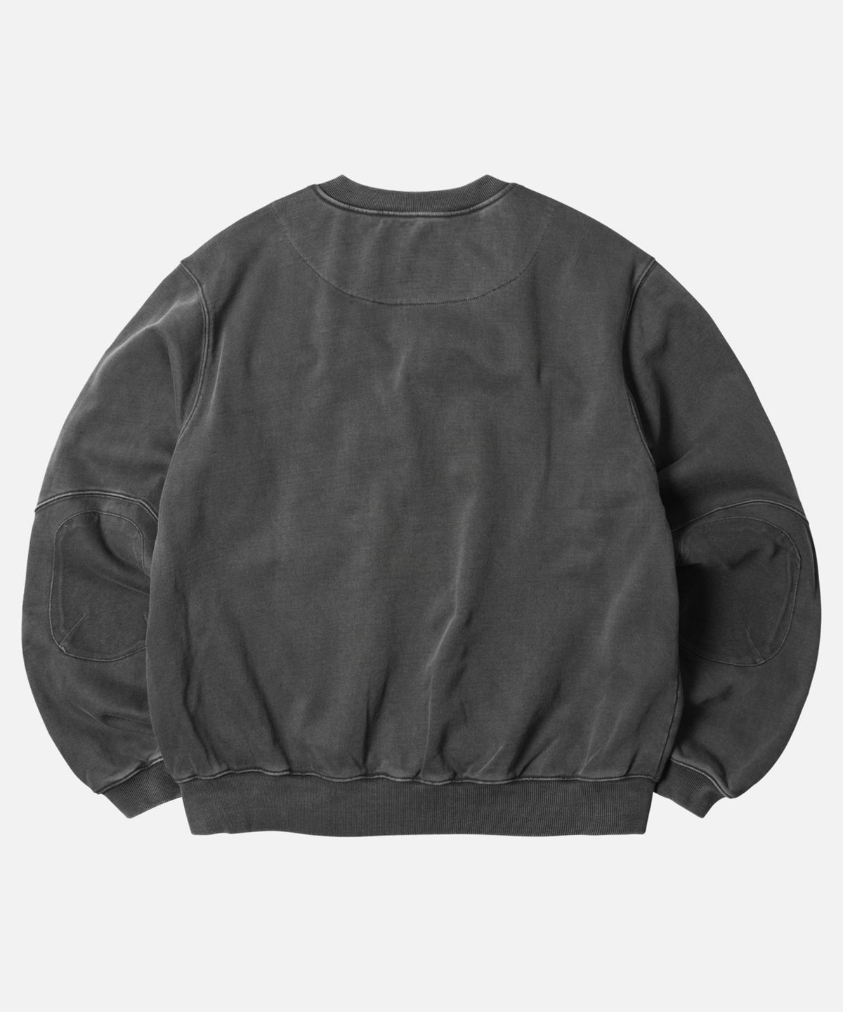 프리즘웍스(FRIZMWORKS) PIGMENT DYEING HEAVYWEIGHT CARDIGAN _ CHARCOAL