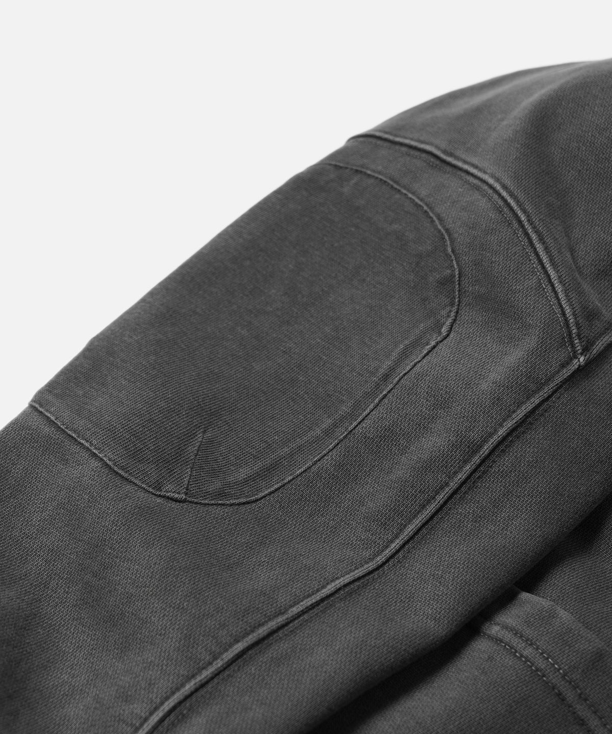 프리즘웍스(FRIZMWORKS) PIGMENT DYEING HEAVYWEIGHT CARDIGAN _ CHARCOAL