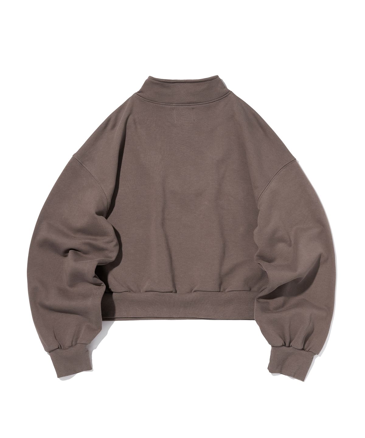 스웨이드(SUADE) HALF ZIP UP [MOCHA BROWN]